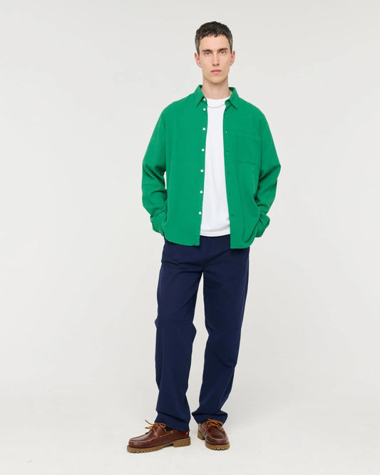 August Cotton Pants - Navy