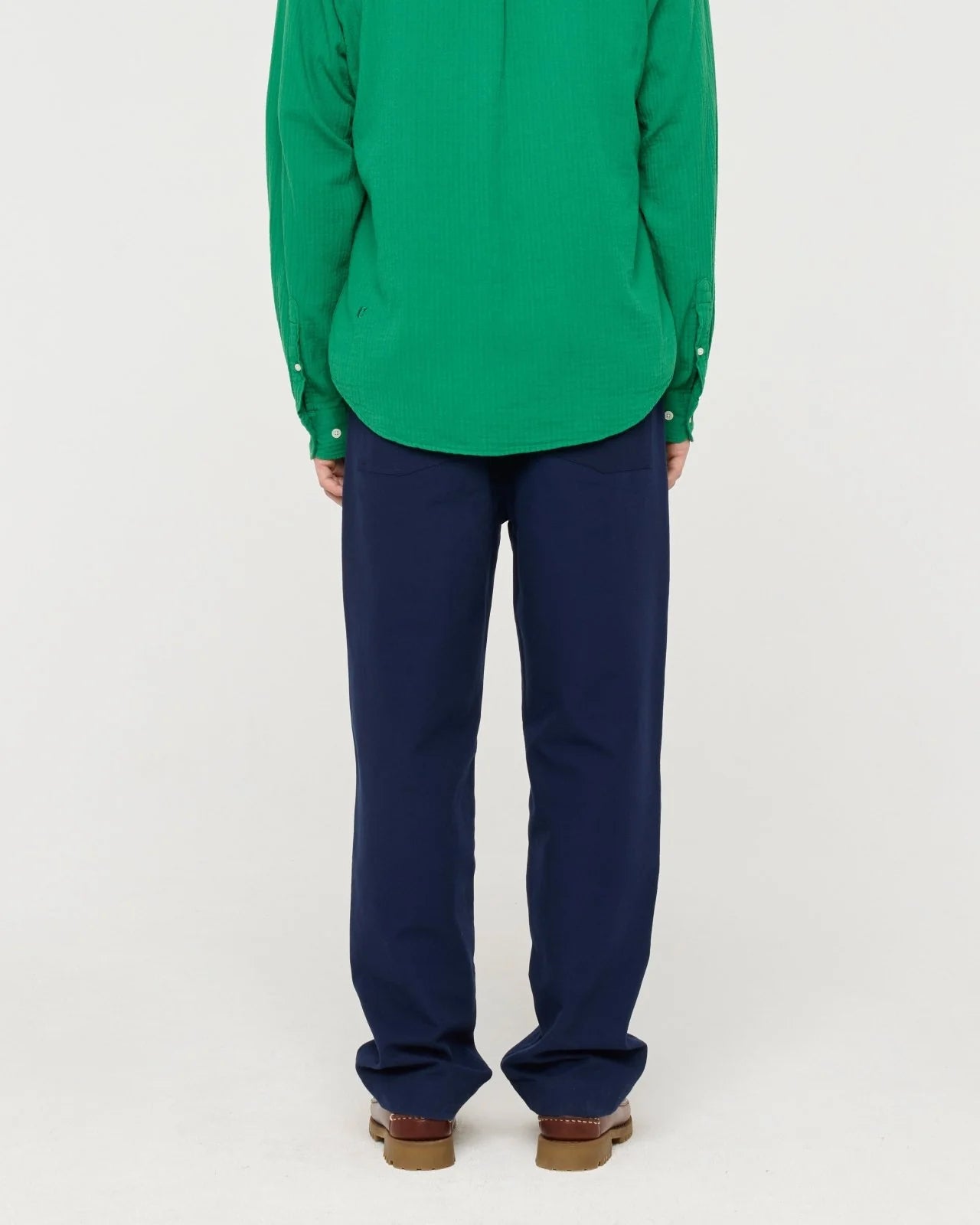 August Cotton Pants - Navy