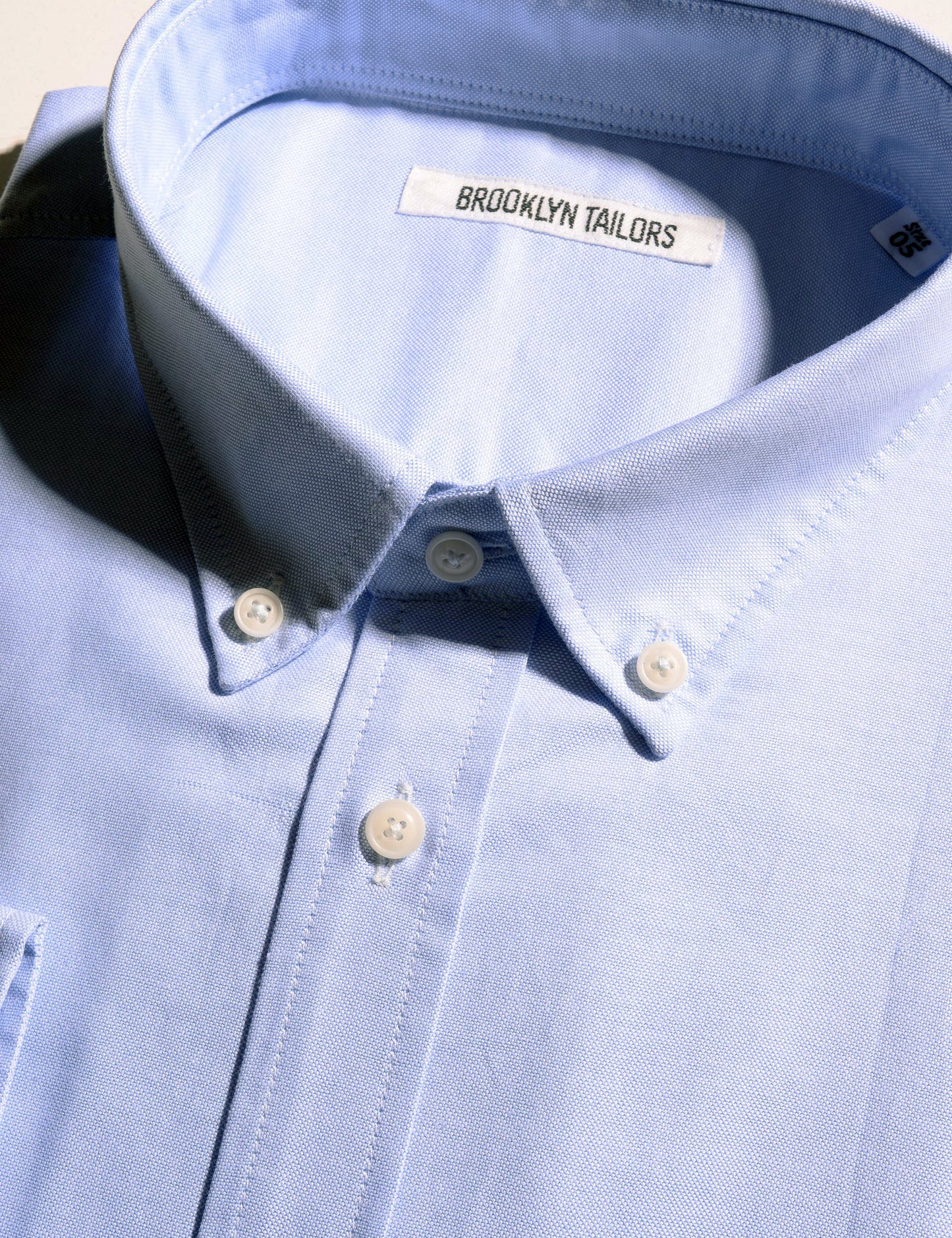 BKT10 Slim Casual Shirt in Classic Oxford - Sky Blue