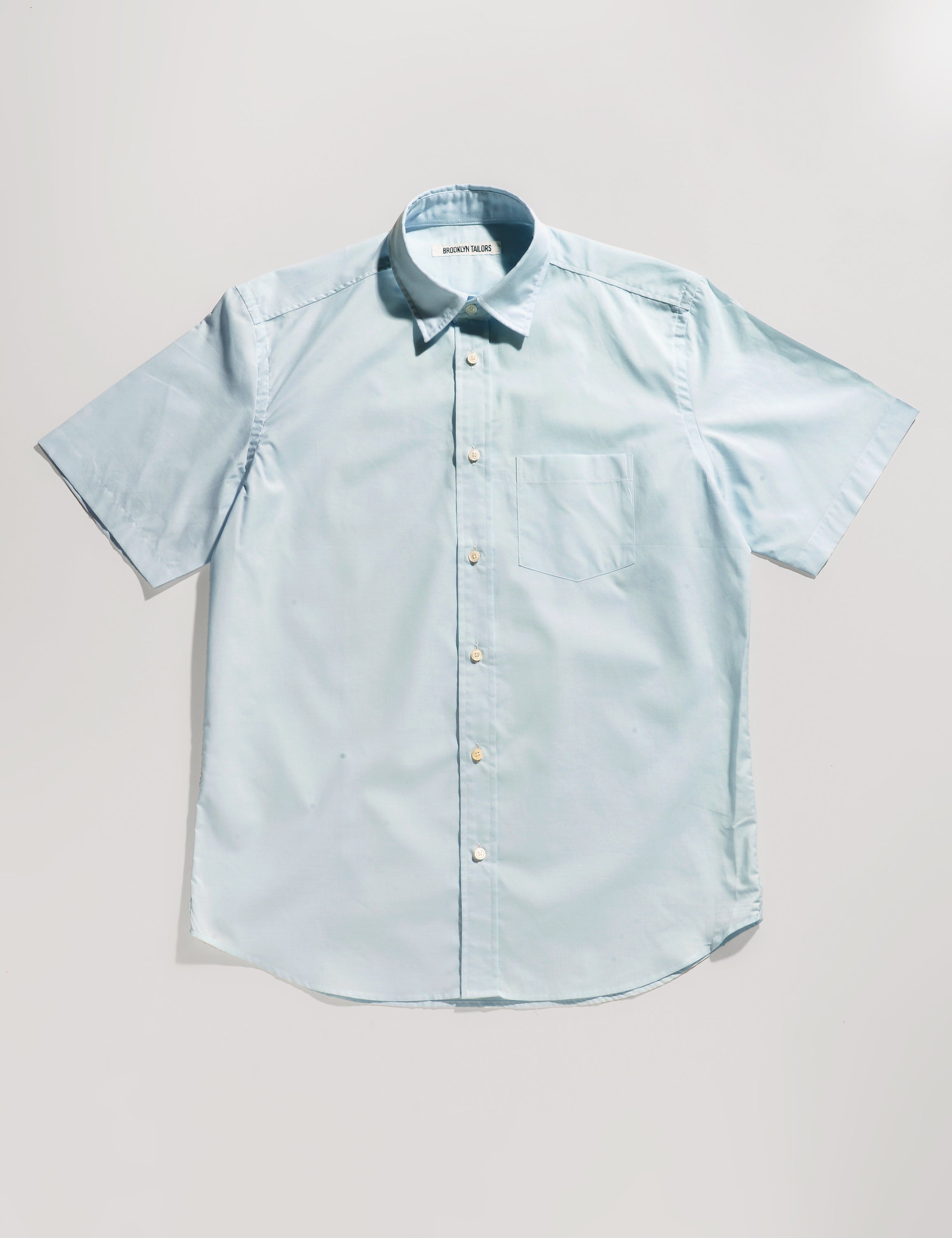 FINAL SALE BKT14 Casual Shirt Summer Weight Plainweave Seafoam