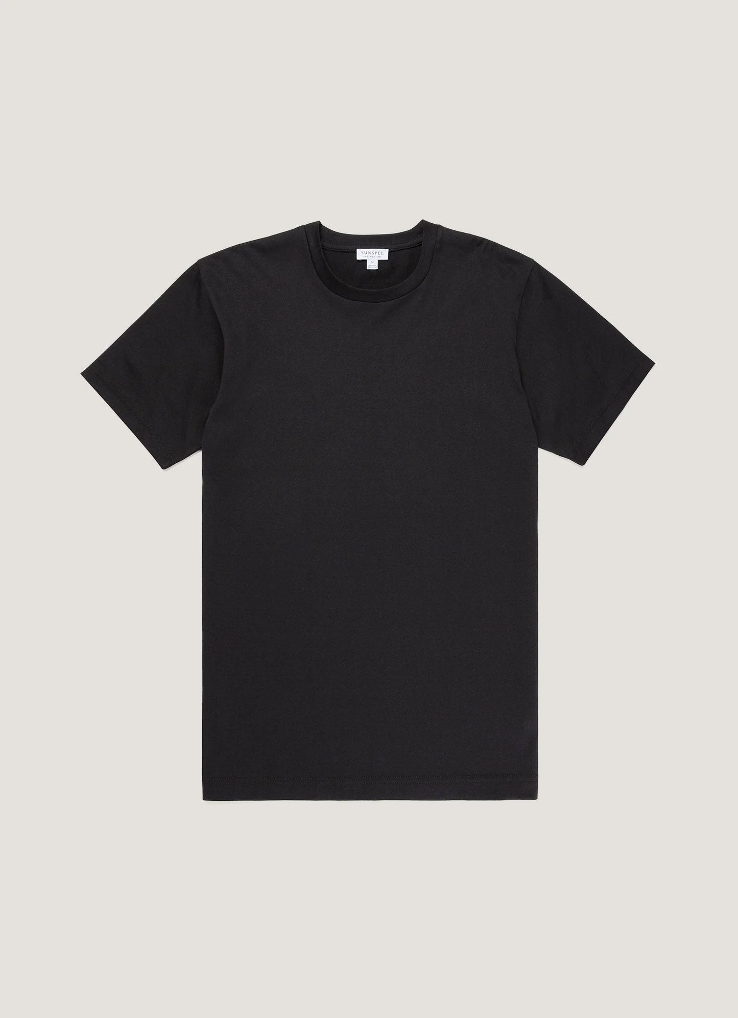 Riviera Midweight T-Shirt in Black