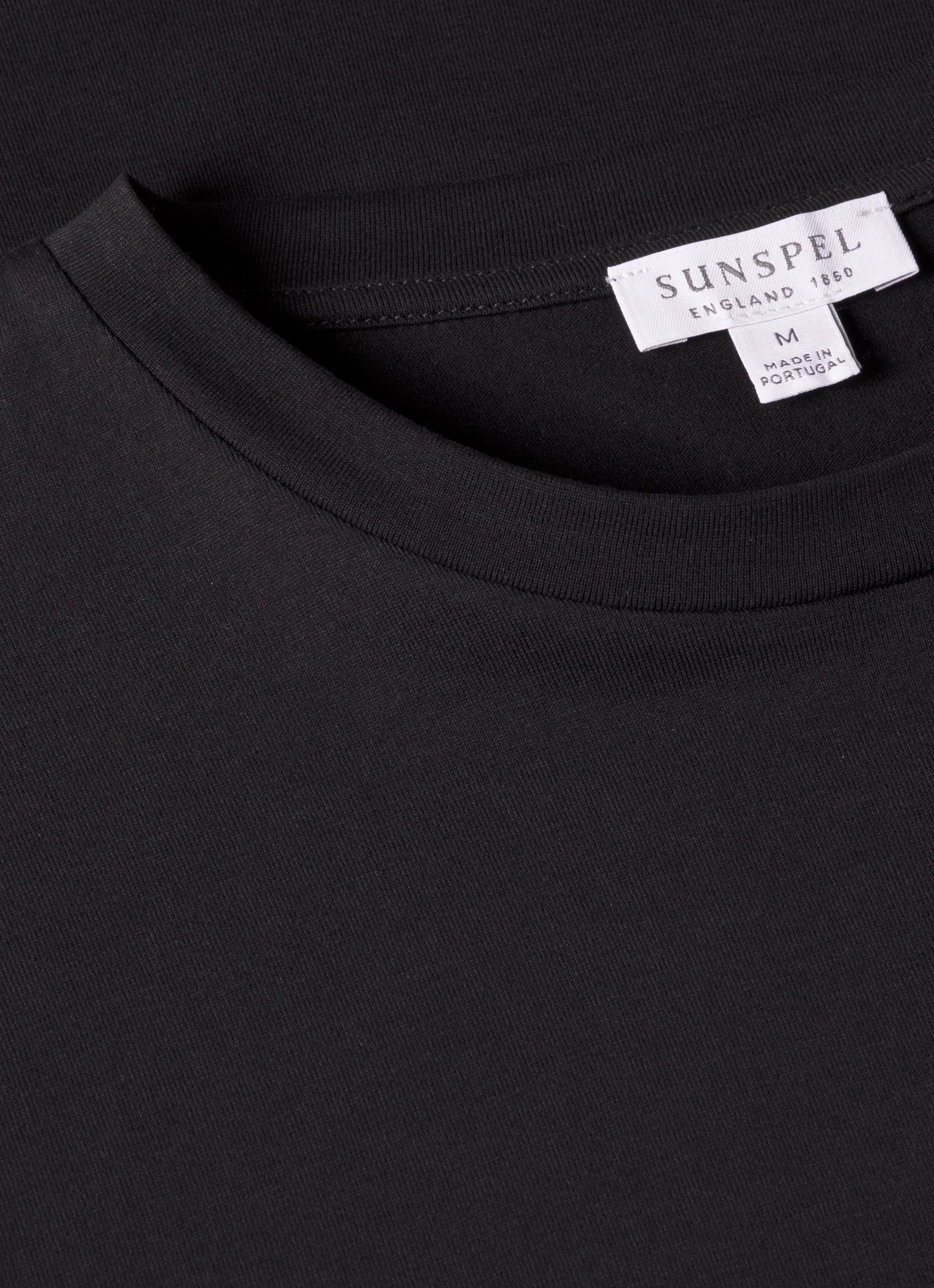 Riviera Midweight T-Shirt in Black