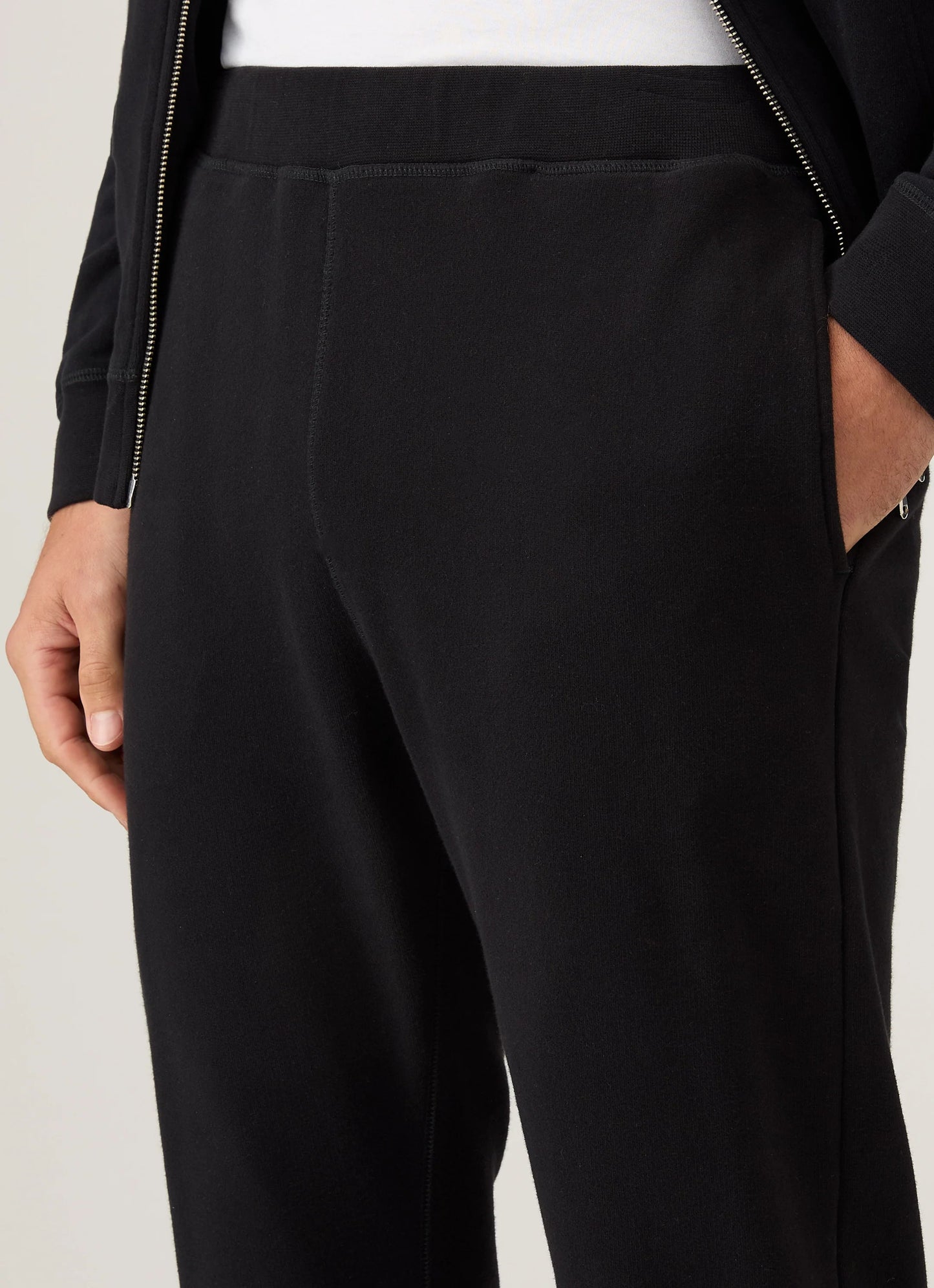 Loopback Sweatpants in Black