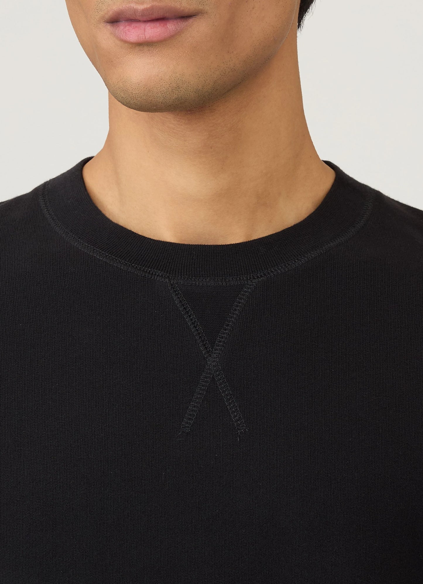 Loopback Sweatshirt in Black
