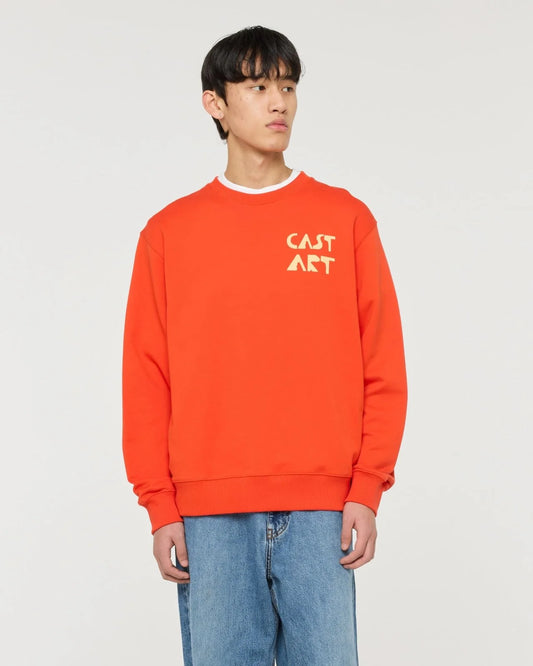 FINAL SALE: Botan Sweatshirt - Bright Orange