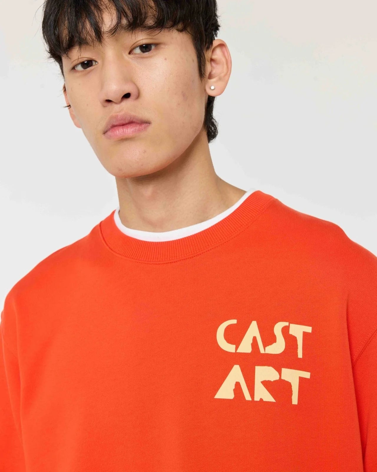 FINAL SALE: Botan Sweatshirt - Bright Orange