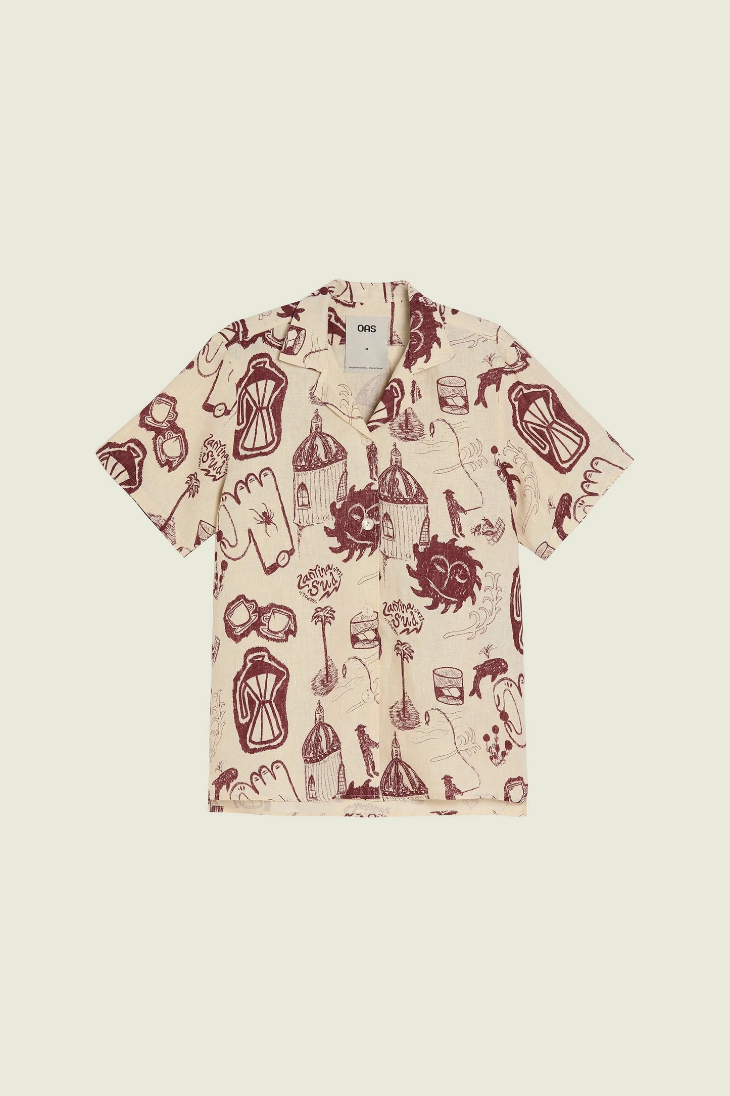 FINAL SALE: Cantina Cuba Linen Shirt
