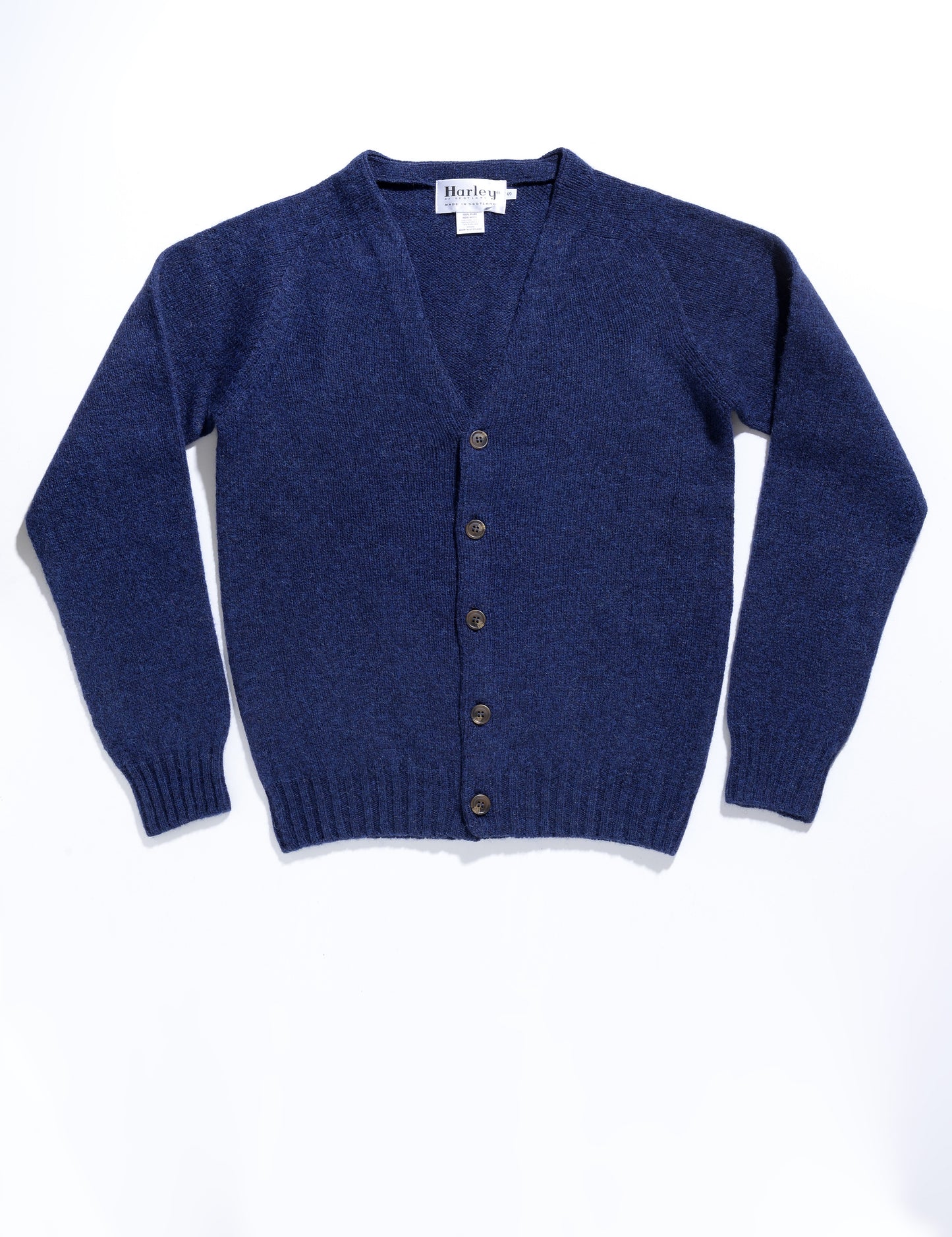 Shetland Cardigan - Starnight Blue