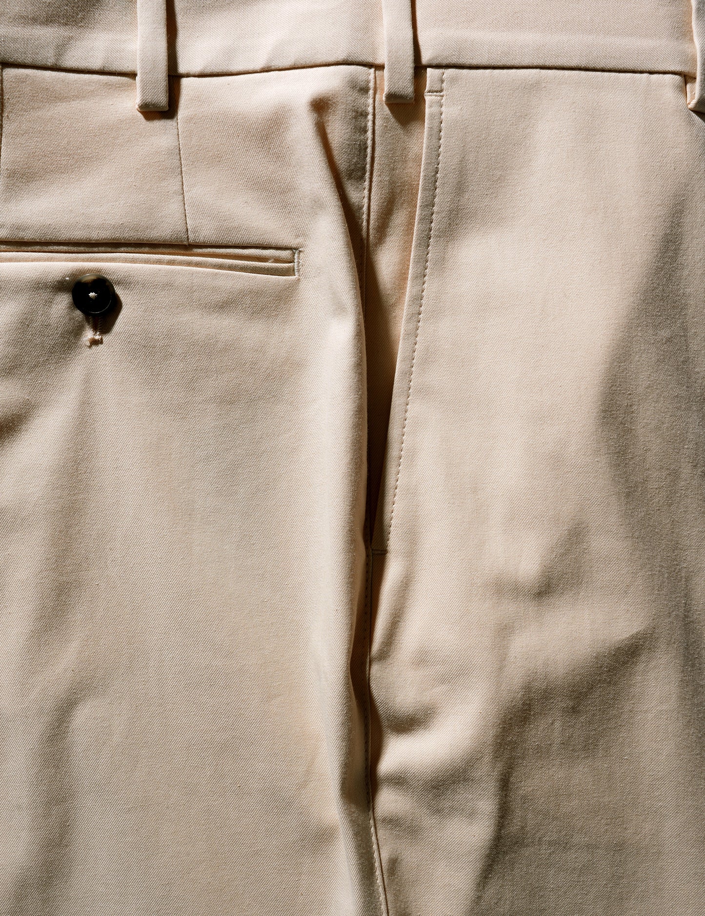 BKT36 Straight Leg Pant in Italian Cotton Twill - Sand