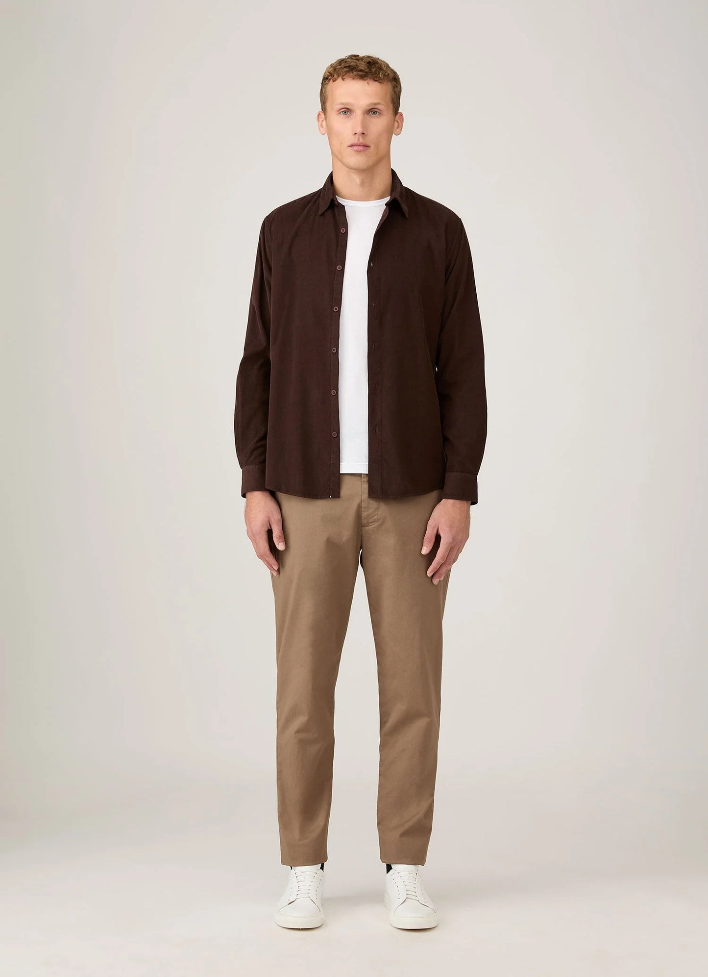 Regular Fit Chino - Dark Stone