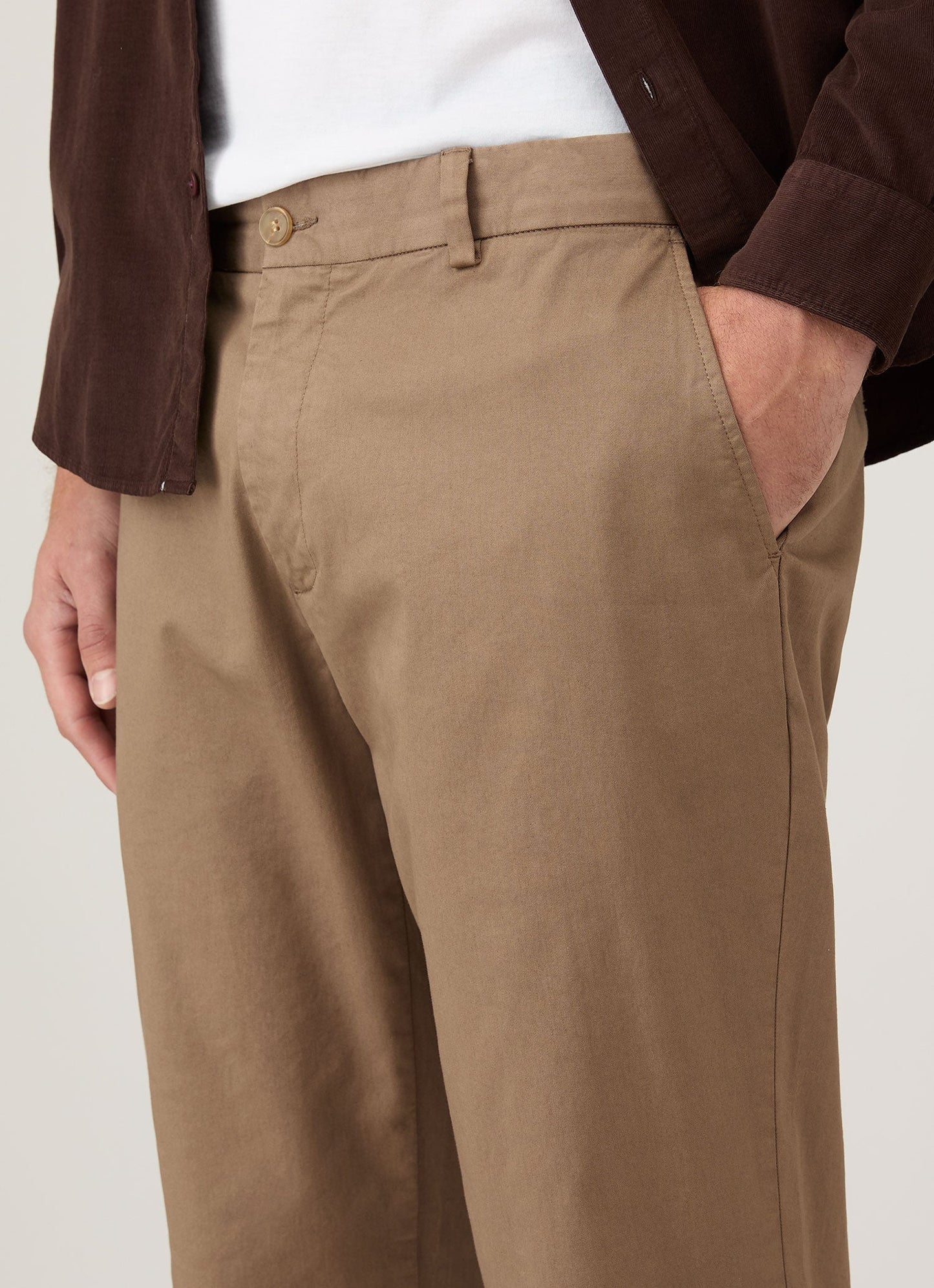 Regular Fit Chino - Dark Stone