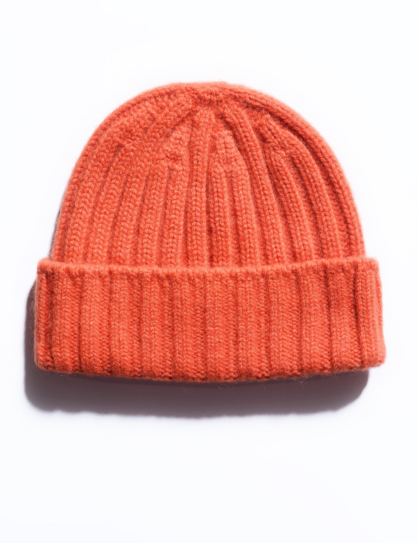 Cashmere Beanie - Orange