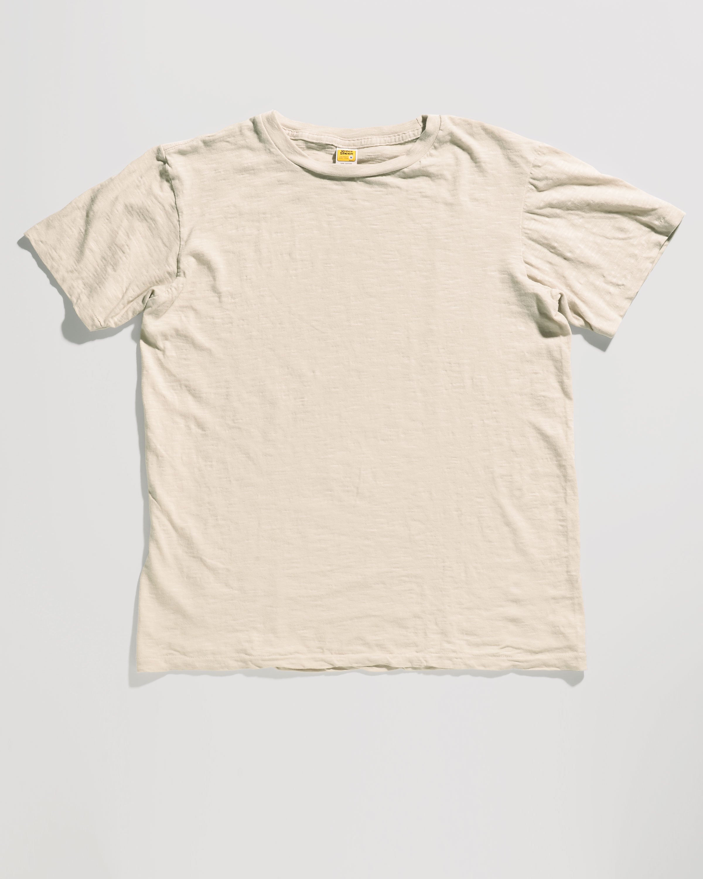 Crewneck T-Shirt in Oat – Brooklyn Tailors