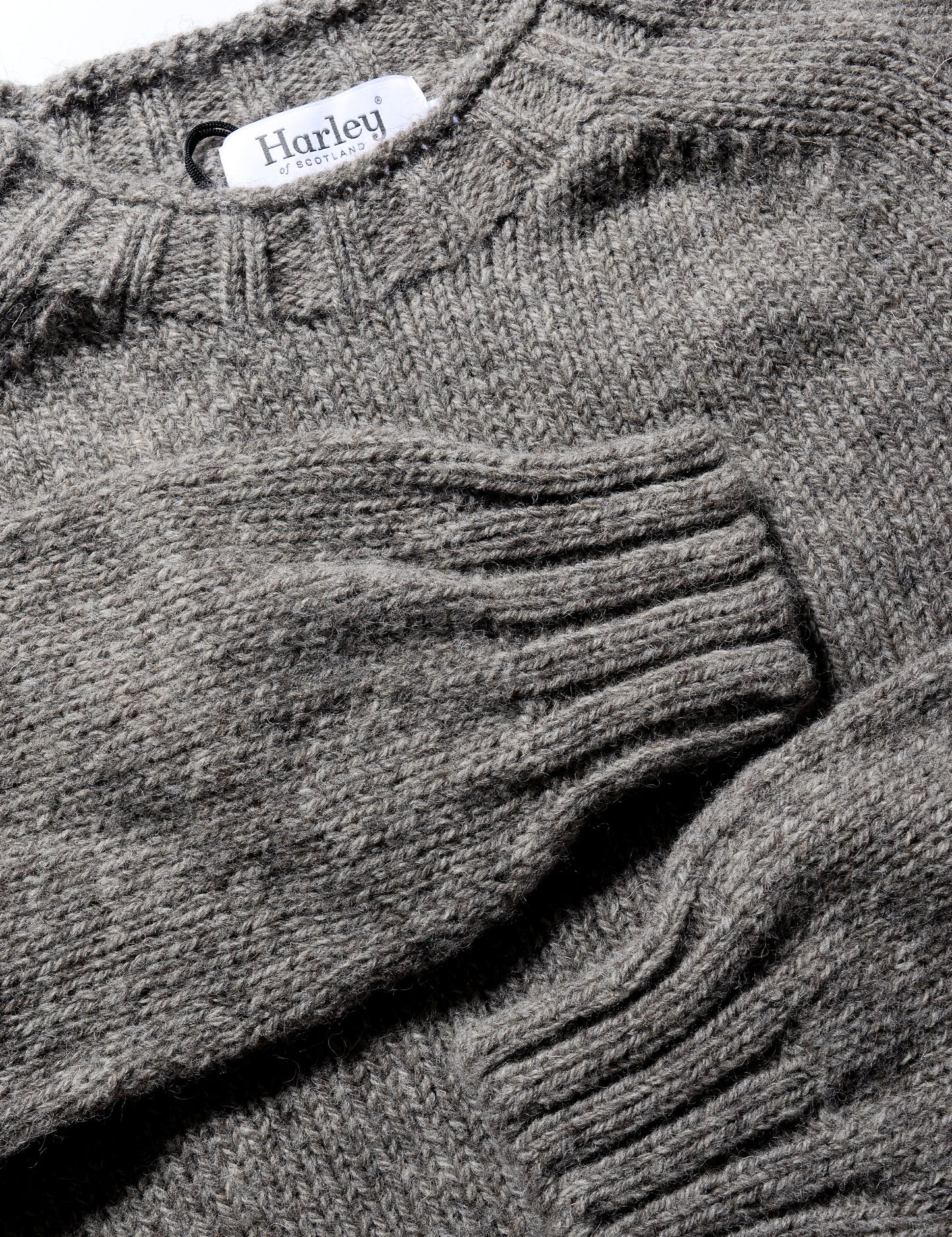 British Heritage Natural Wool Sweater - Loaghtan