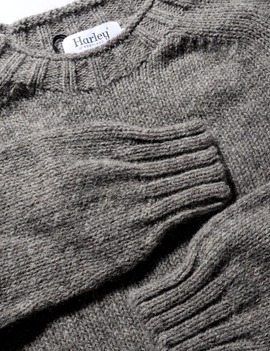 British Heritage Natural Wool Sweater - Loaghtan