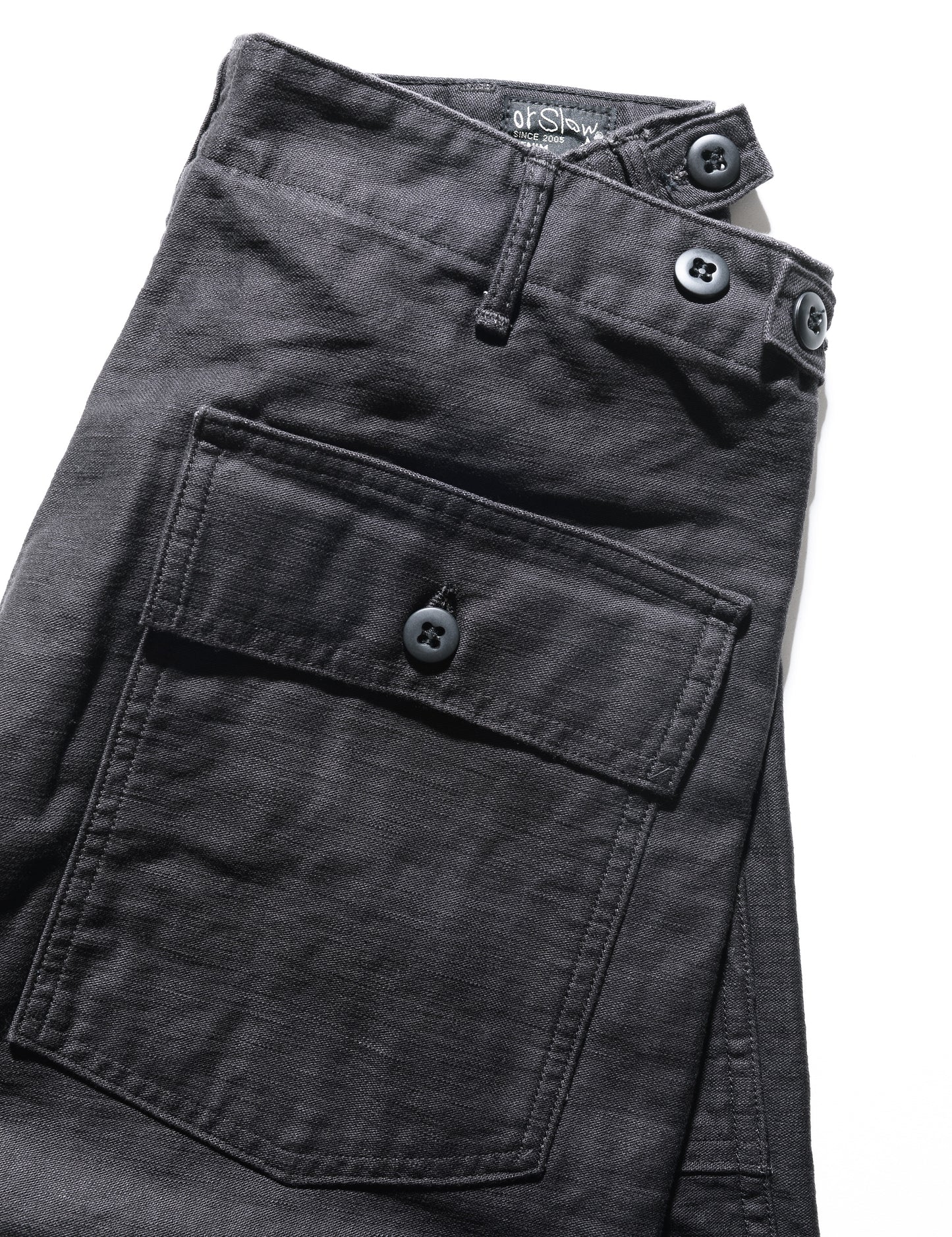 US Army Fatigue Trousers - Black