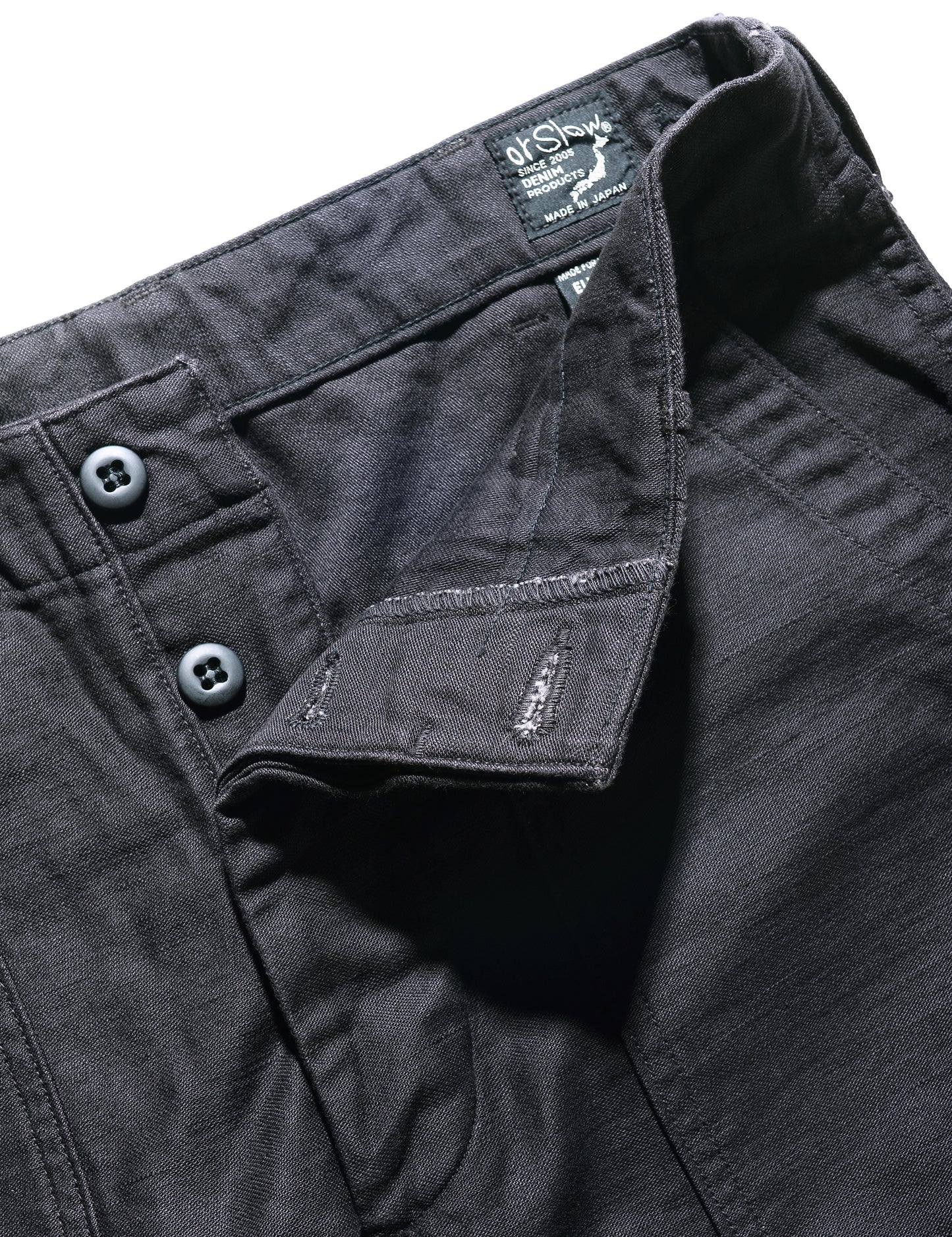 US Army Fatigue Trousers - Black