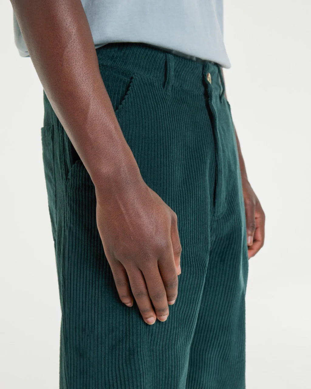 FINAL SALE: Hockney Corduroy Pants - Dark Green