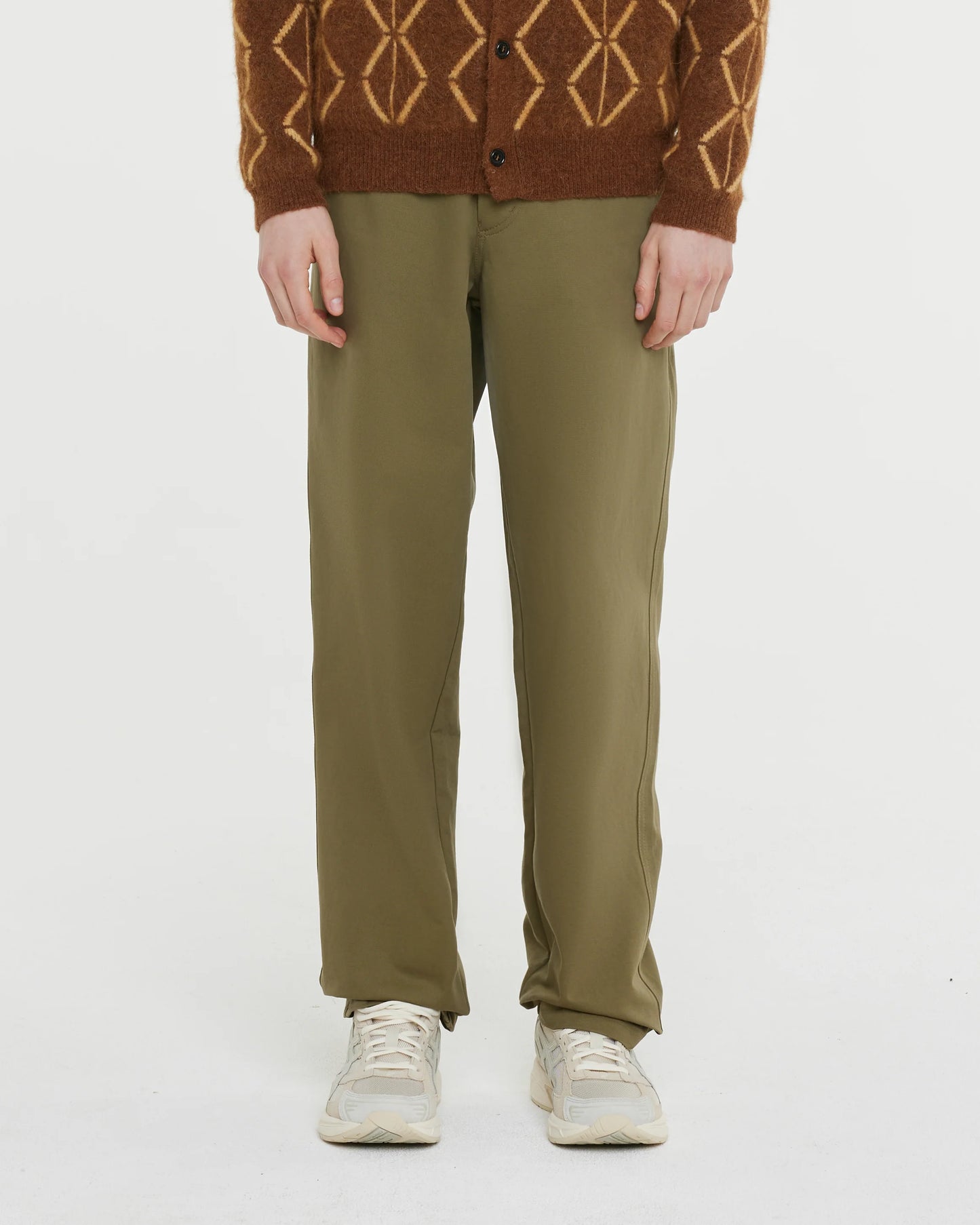FINAL SALE: Hockney Cotton Pants - Khaki