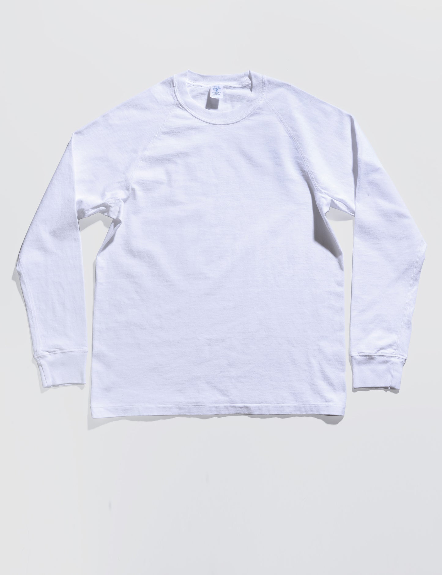 FINAL SALE: Long Sleeve Raglan T-Shirt in Bright White