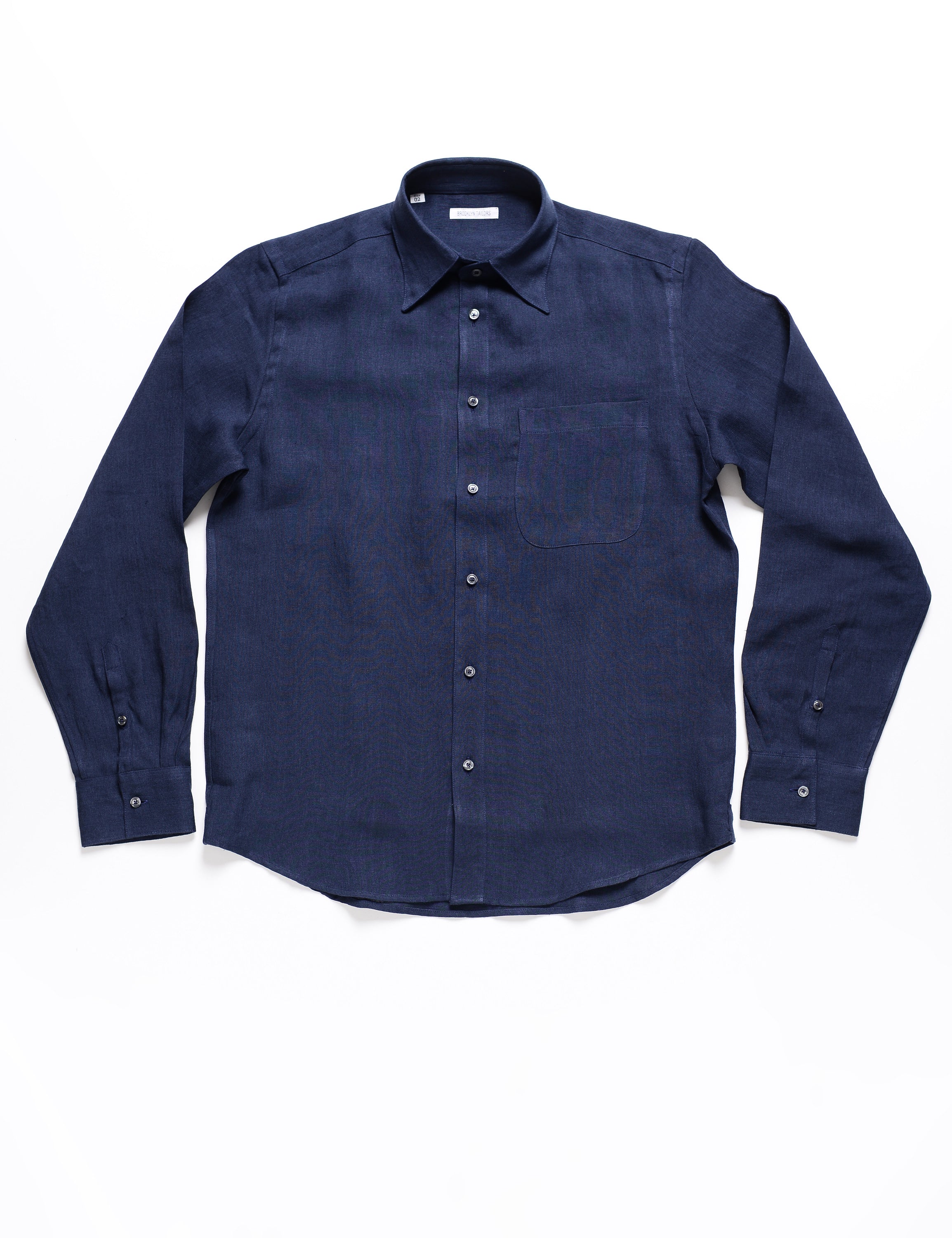 BKT14 Relaxed Casual Shirt Linen Twill Salerno