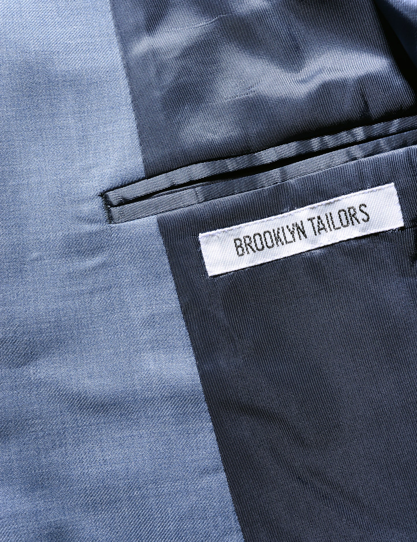BKT50 Tailored Jacket in Heathered Twill - Blue Fog
