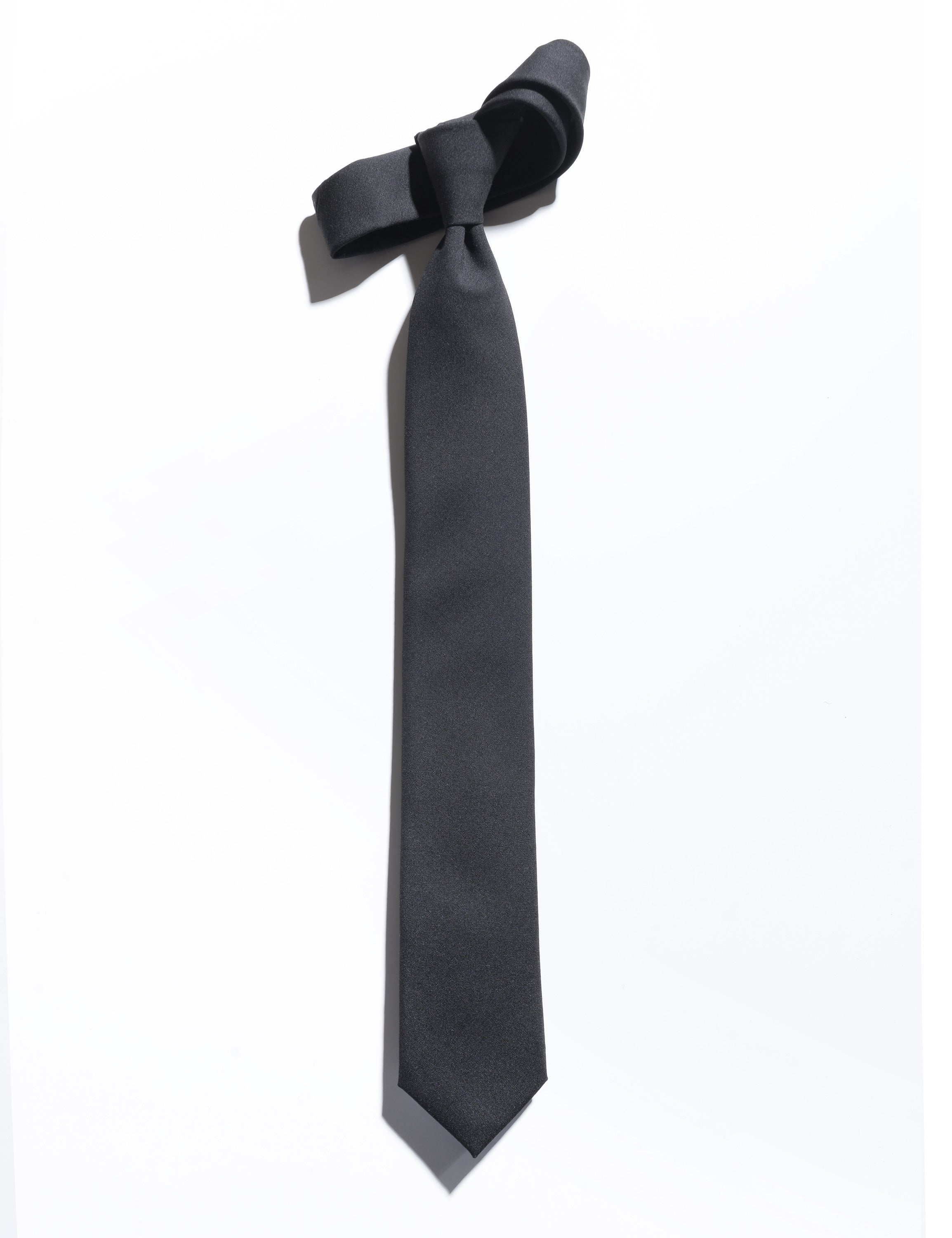 Wool Mohair Plainweave Tie