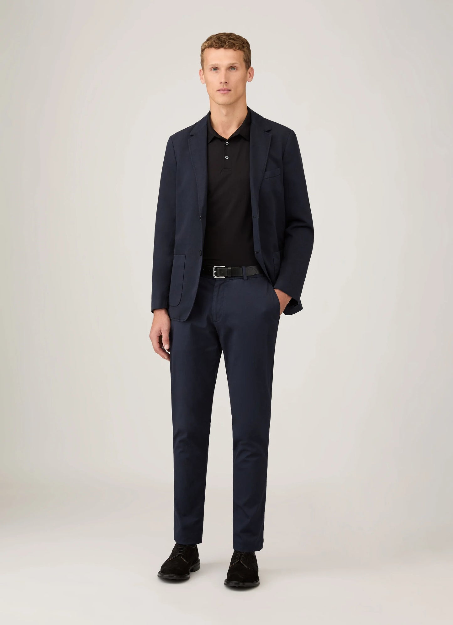 Slim Fit Chino - Navy