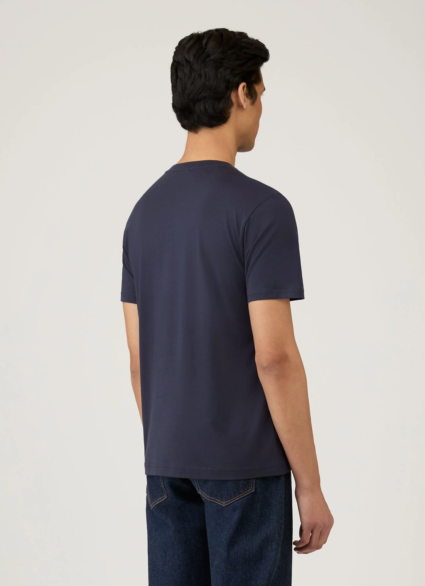 Riviera Midweight T-Shirt in Navy