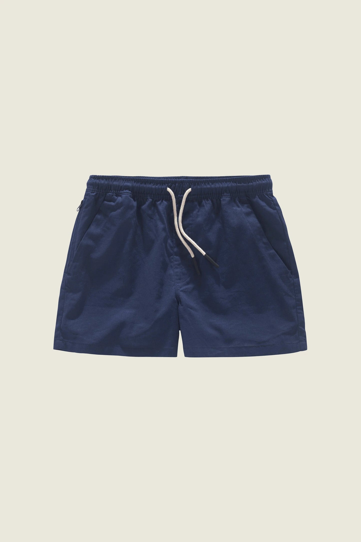 FINAL SALE: Navy Linen Shorts