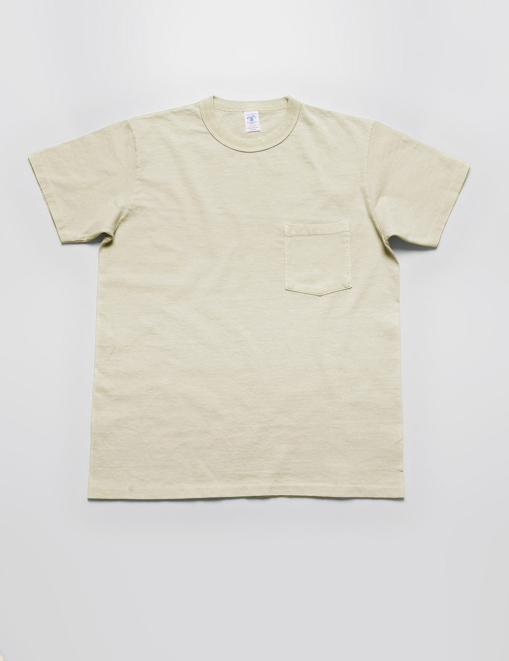 FINAL SALE Pigment Dyed Pocket Tee Oat Milk