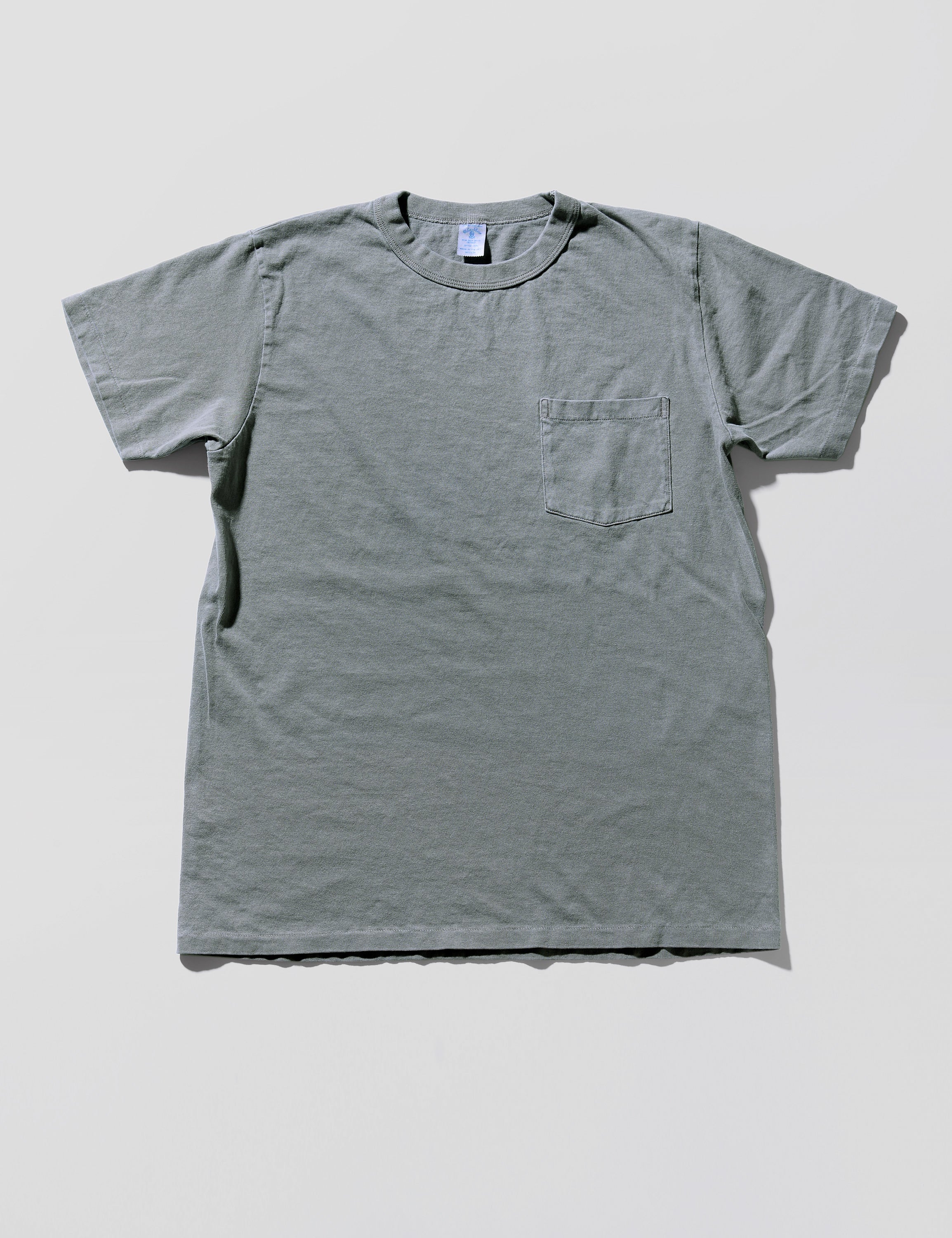 Pigment Dyed Pocket Tee Gunmetal
