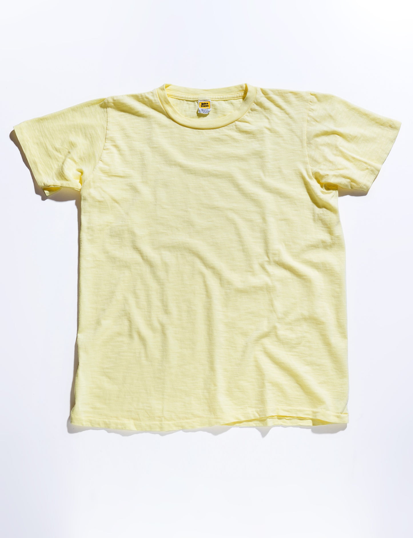 Crewneck T-Shirt in Sunshine