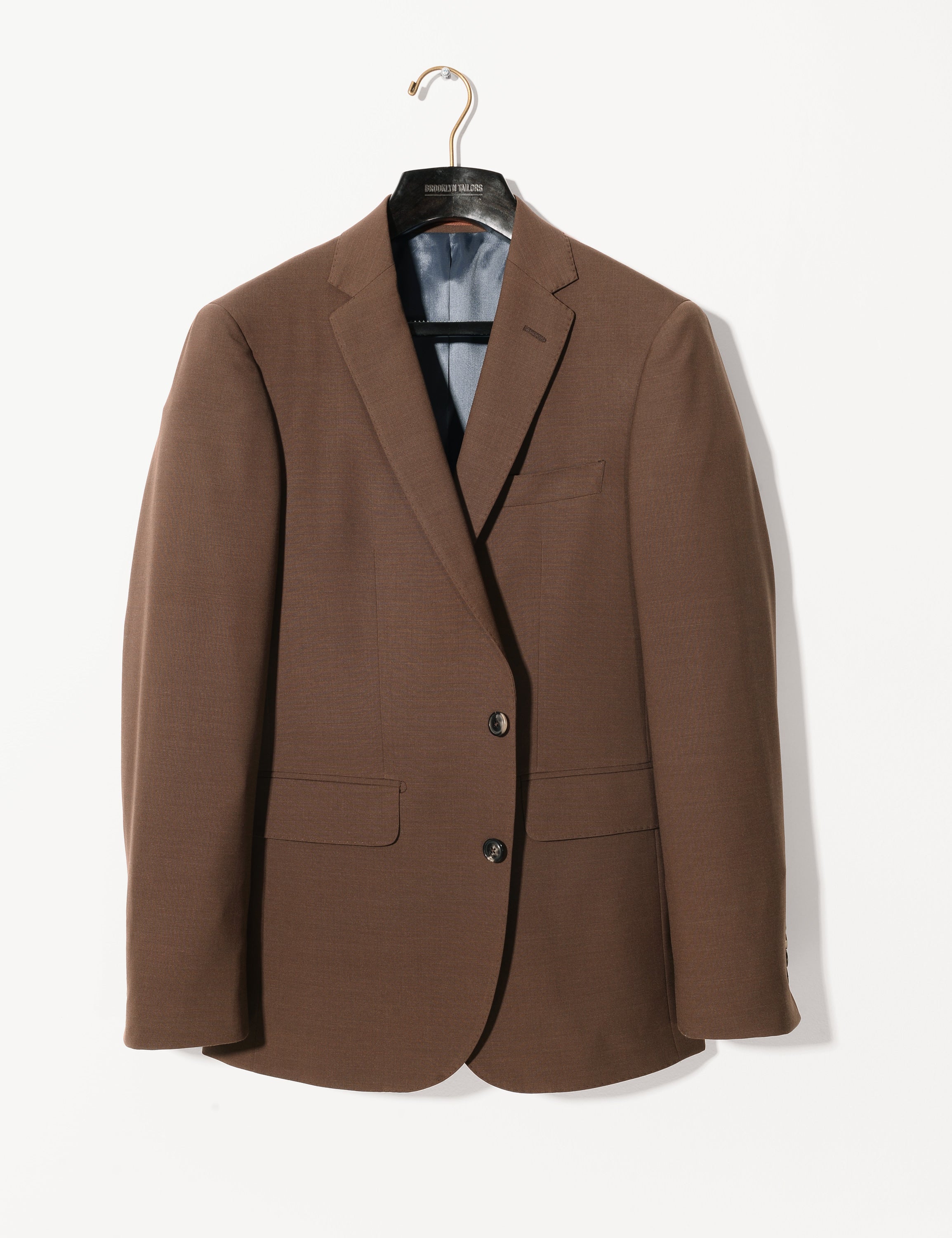 FINAL SALE BKT50 Tailored Jacket Heathered Plainweave Tawny