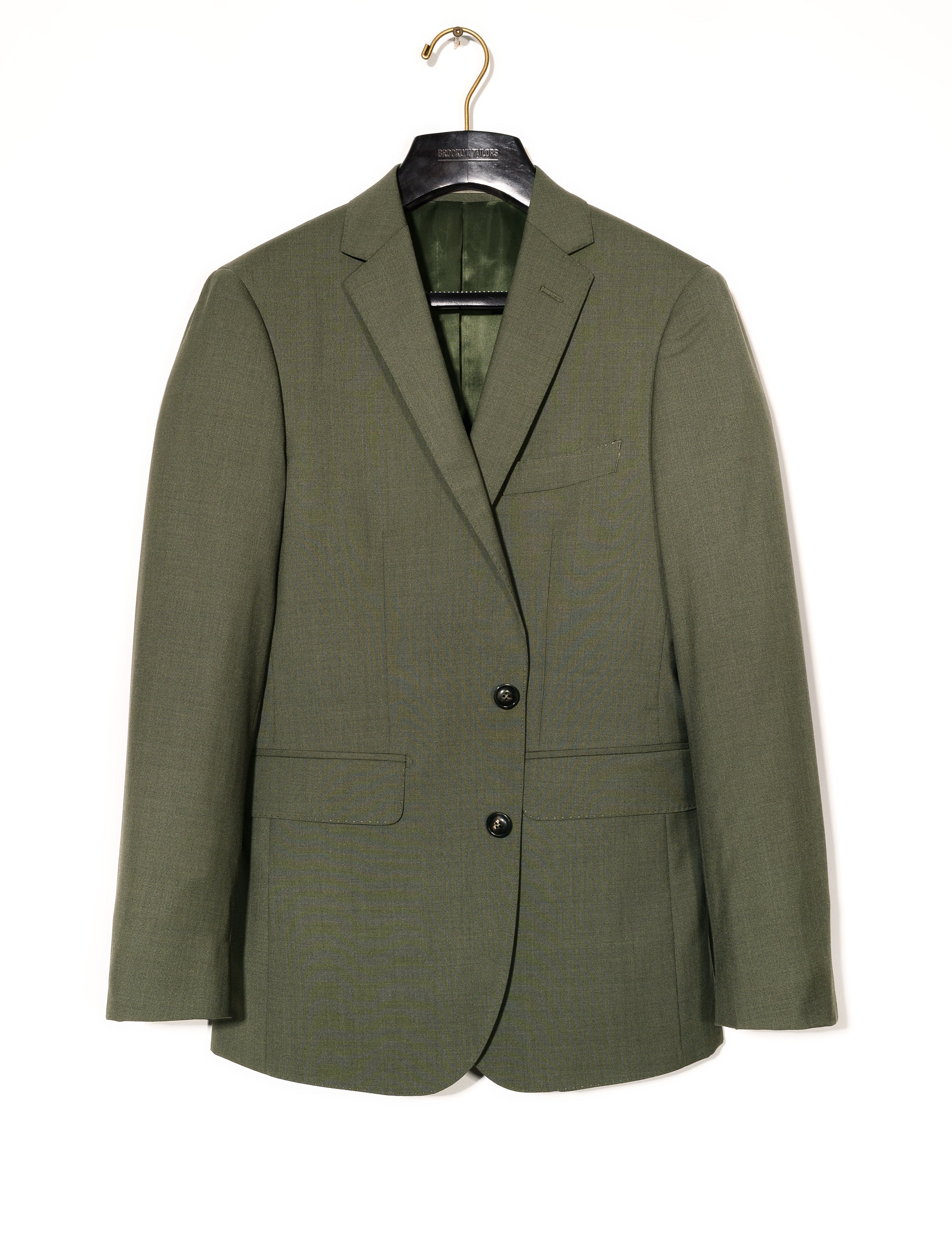 FINAL SALE BKT50 Tailored Jacket 14.5 Micron Mouliné Agave