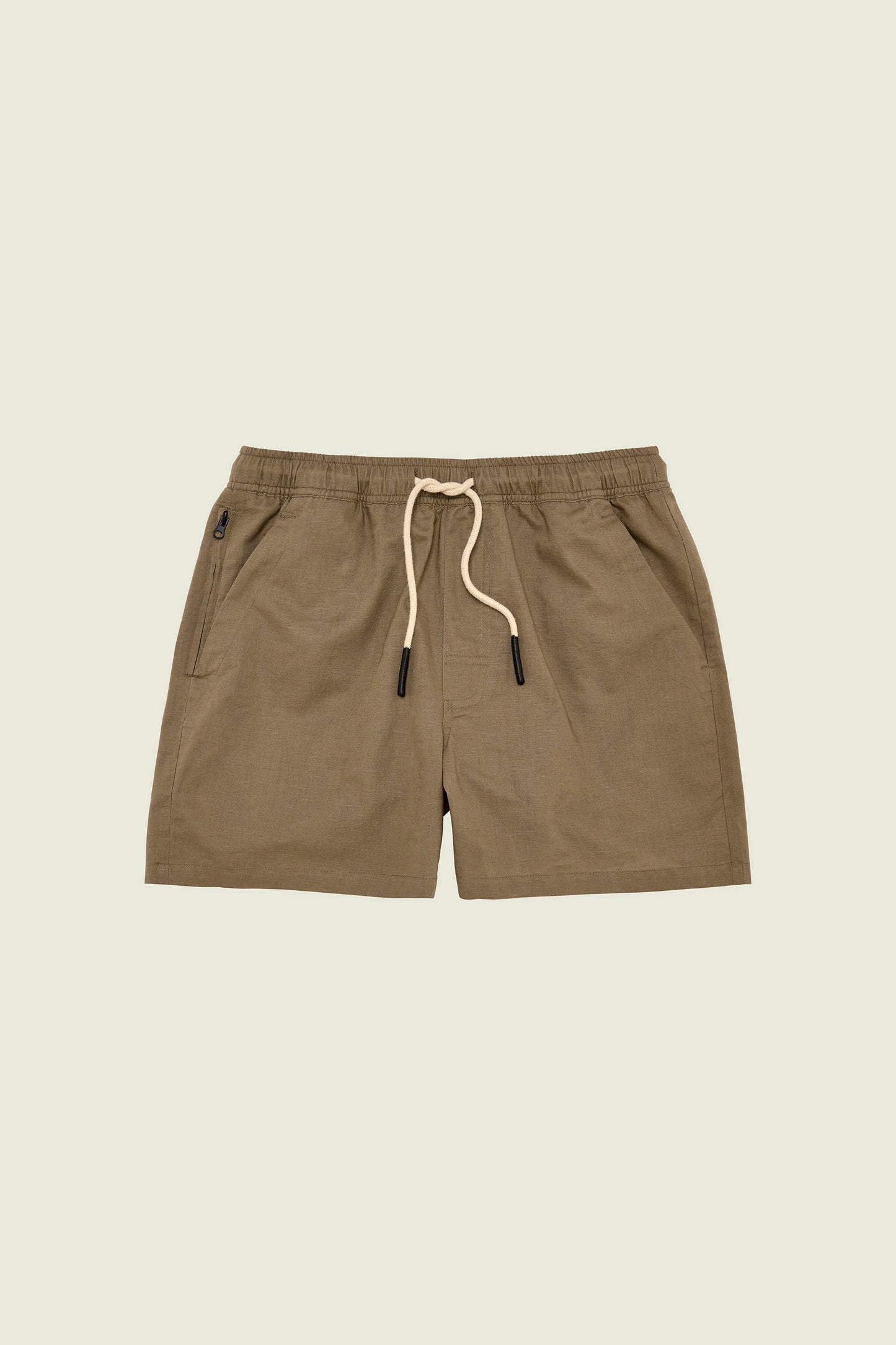 FINAL SALE: Taupe Linen Shorts