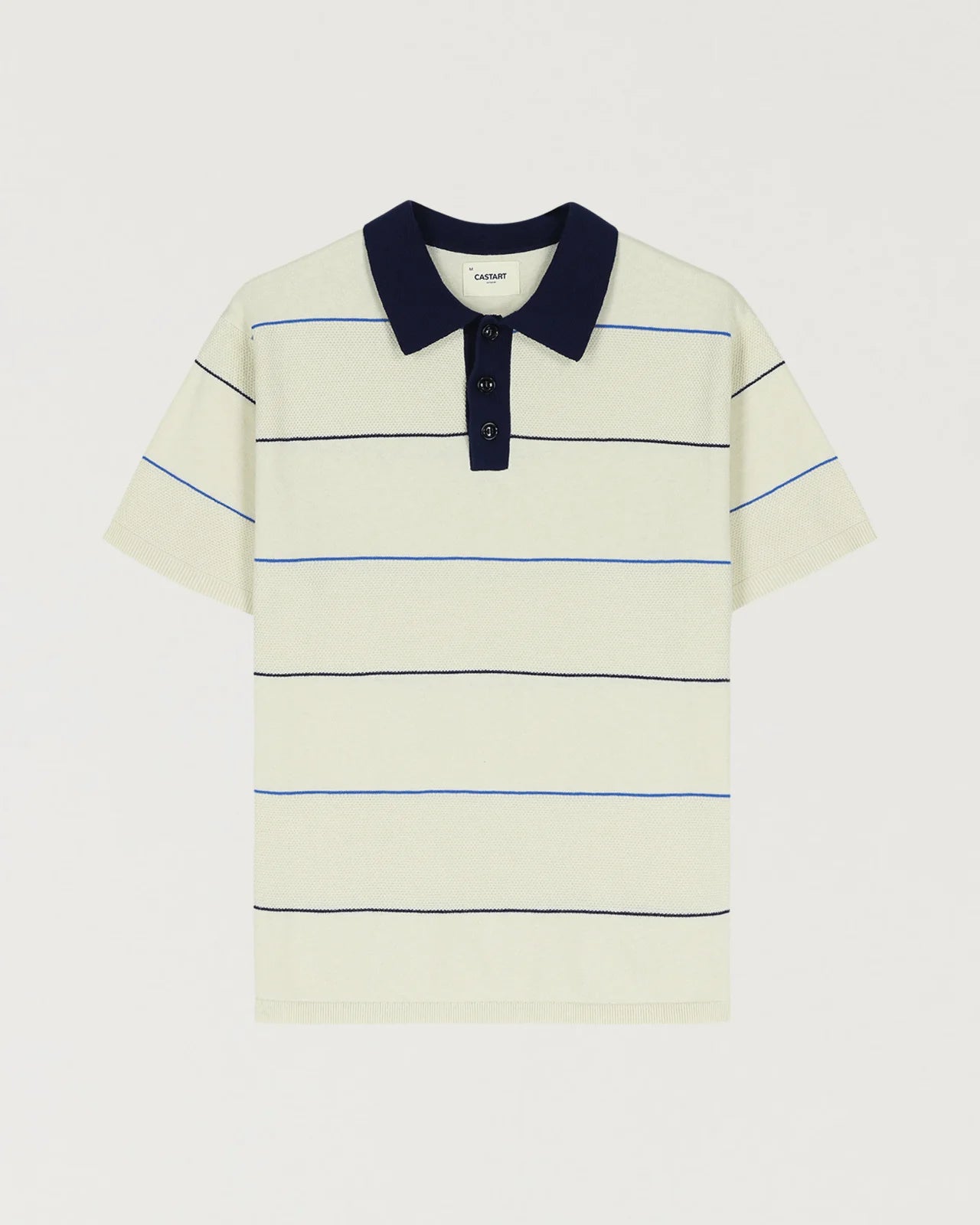 FINAL SALE: Cotton Cashmere Toki Polo - Ecru