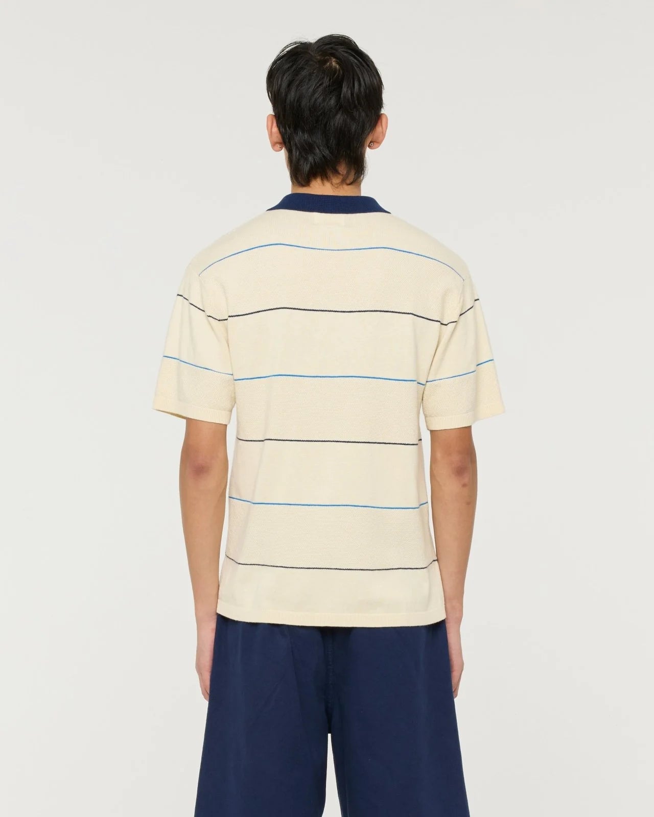 FINAL SALE: Cotton Cashmere Toki Polo - Ecru