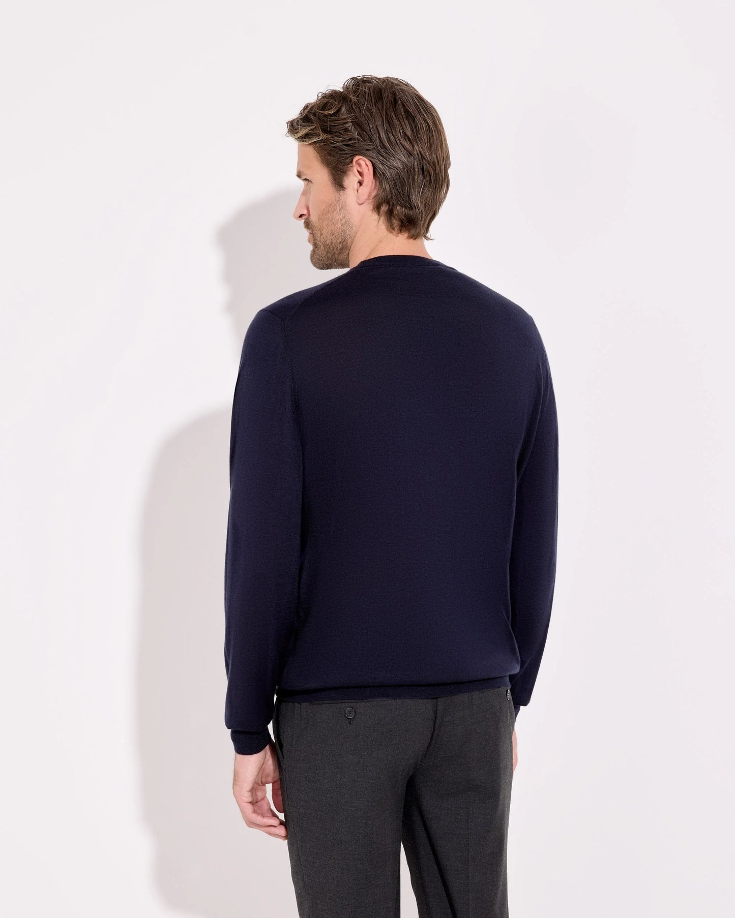 Vintage Merino Crewneck - Bosco