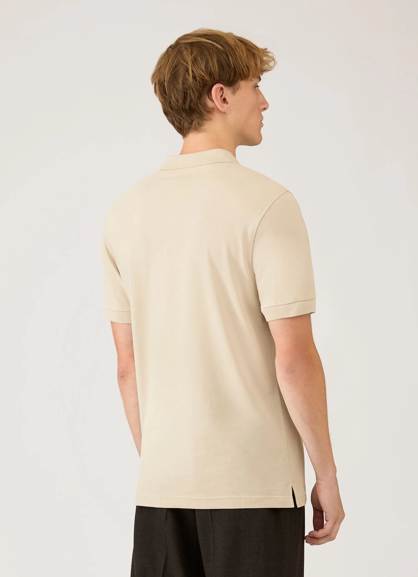 Short Sleeve Pique Polo - Hazelwood