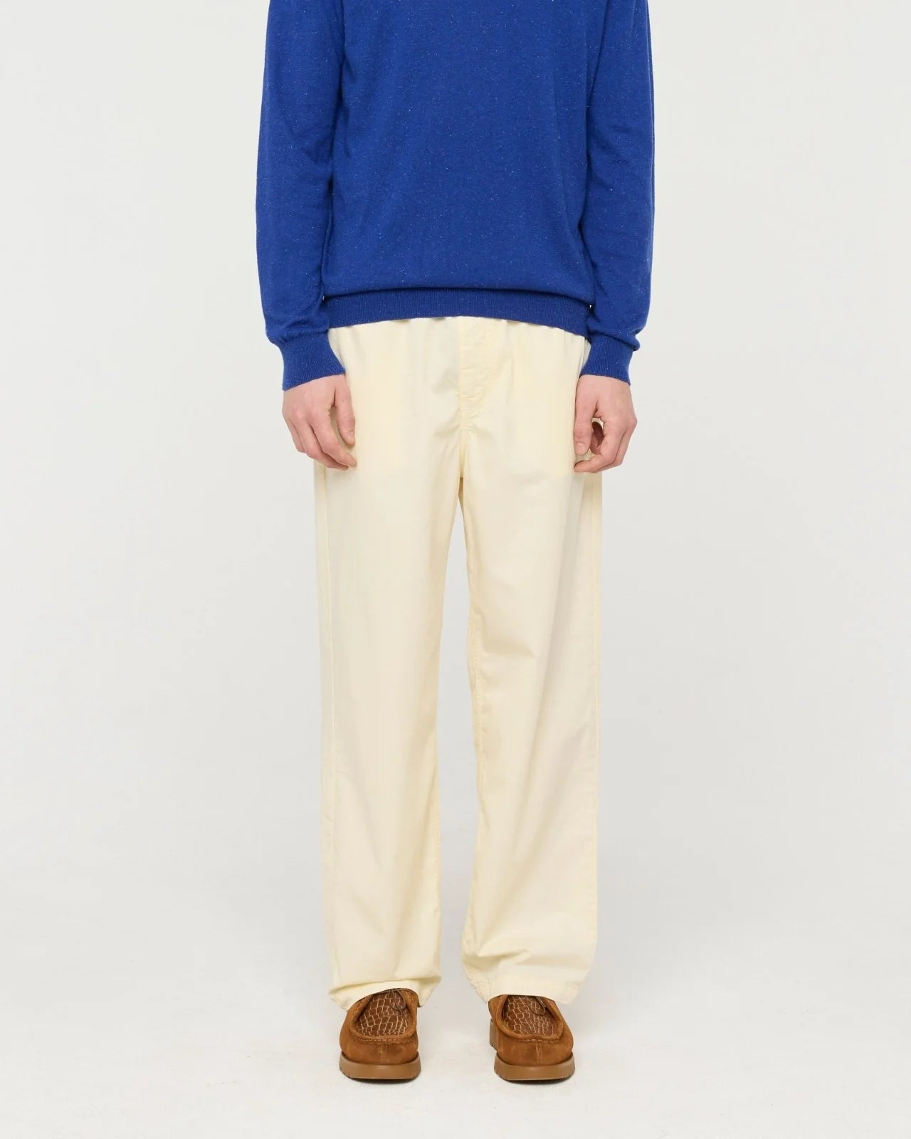Maru Cotton Pants - Ecru
