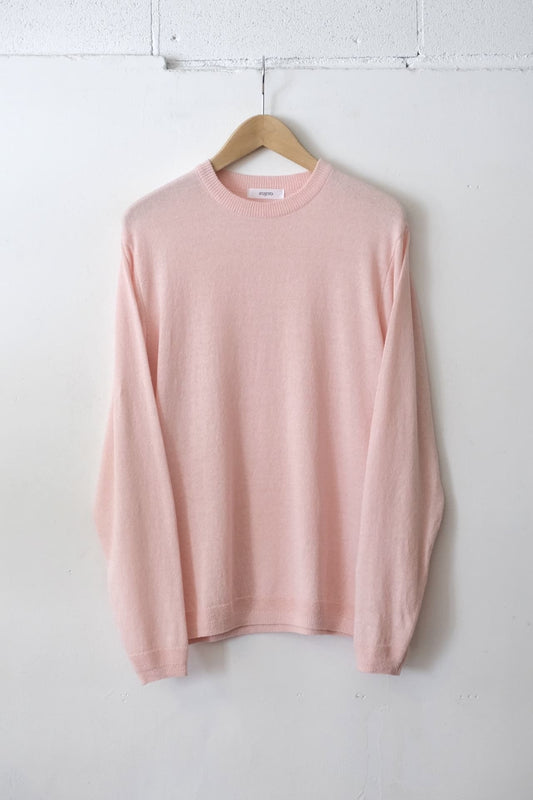 Cotton Linen Sweater - Pale Pink