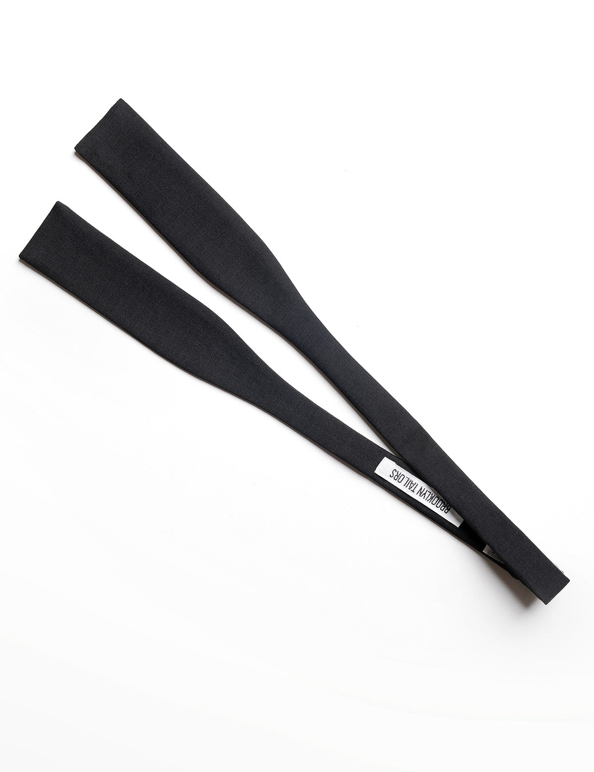 Formal Bowtie in Black Wool – Brooklyn Tailors