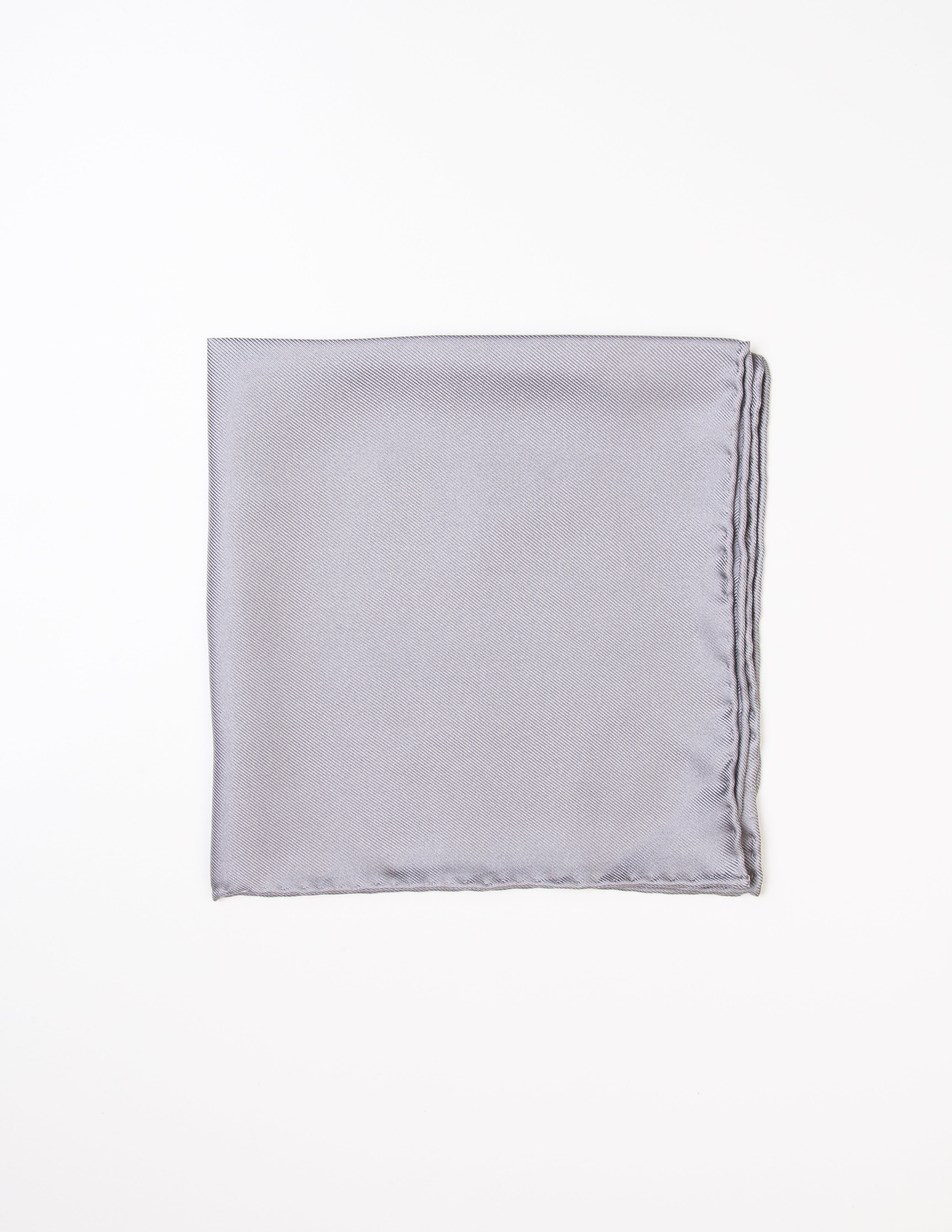 Solid Silk Pocket Square