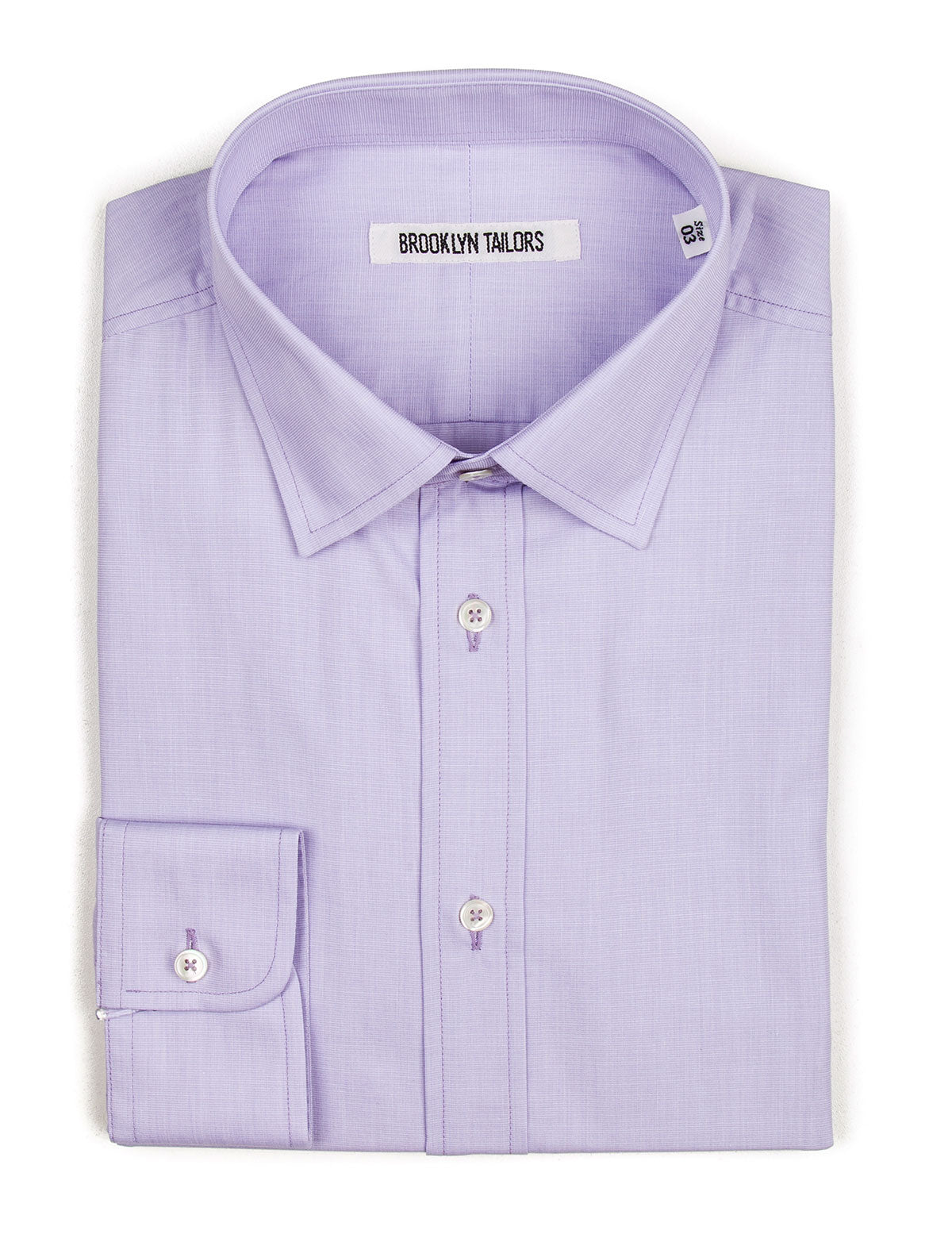 BKT20 Slim Dress Shirt in End-On-End