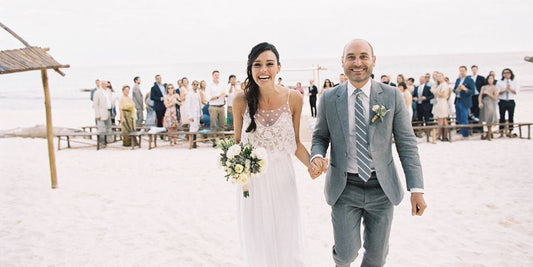 The Most Idyllic Beach Wedding