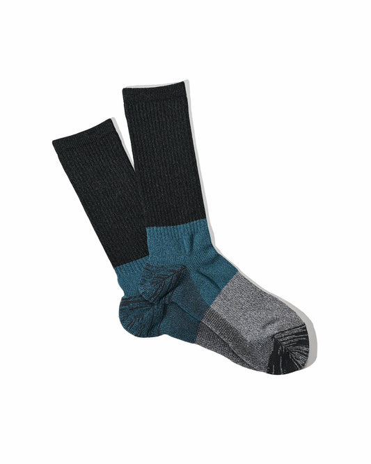 MOC Pile Crew Socks - Charcoal