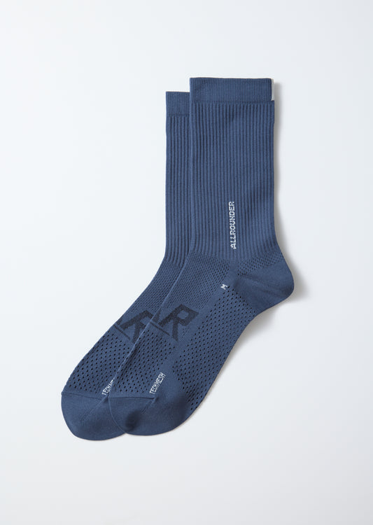 Allrounder Tech-Mesh Crew Socks - Iron Blue