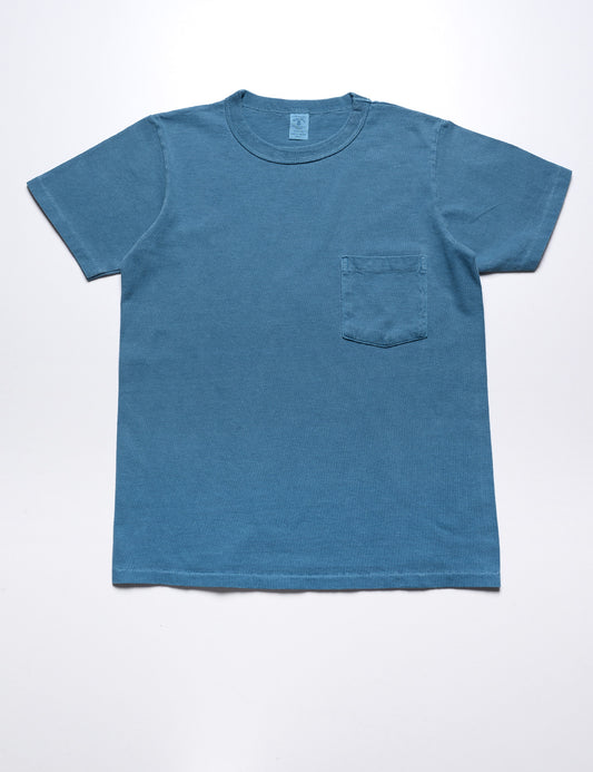 Pigment Pocket Tee in Azure