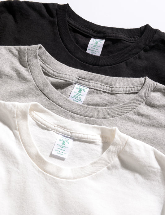 1-Pack Short Sleeve Bigger Fit Tee in Heather Gray